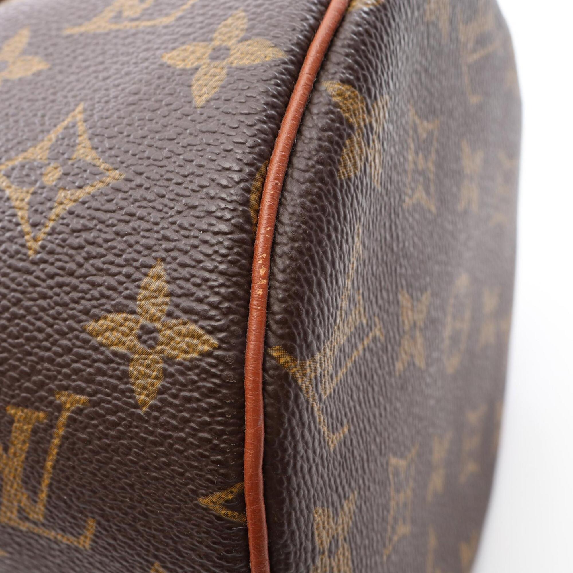 Louis Vuitton Brown Monogram Coated Canvas Handbag (Pre-Owned)