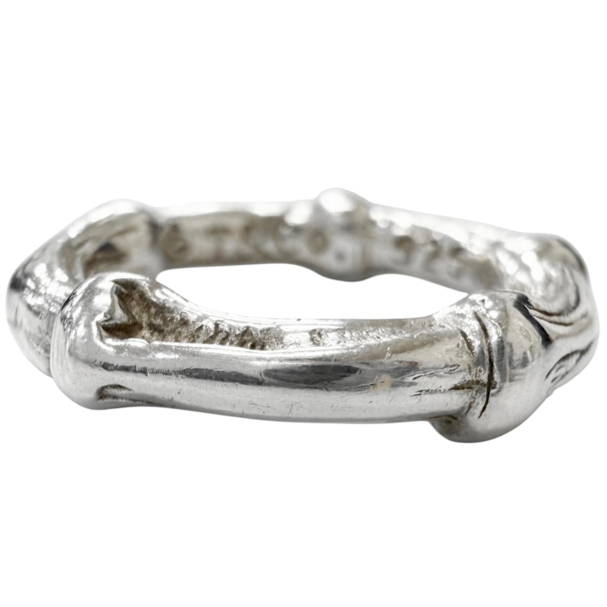 Tiffany Silver Silver 925 Band Ring (Pre-Owned)