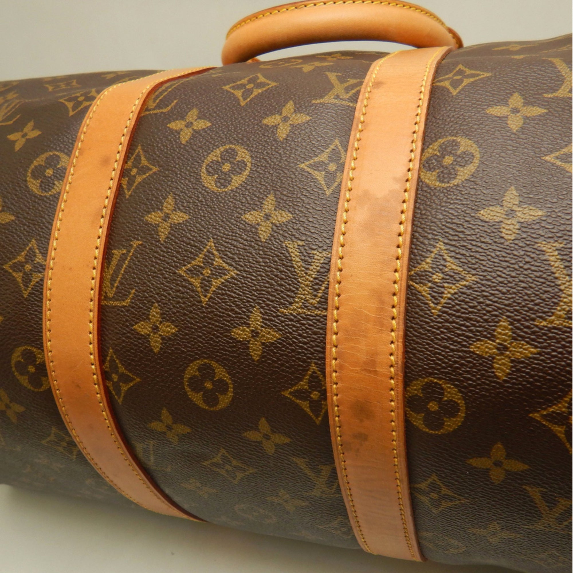 Louis Vuitton Monogram Brown Monogram Boston Bag (Pre-Owned)
