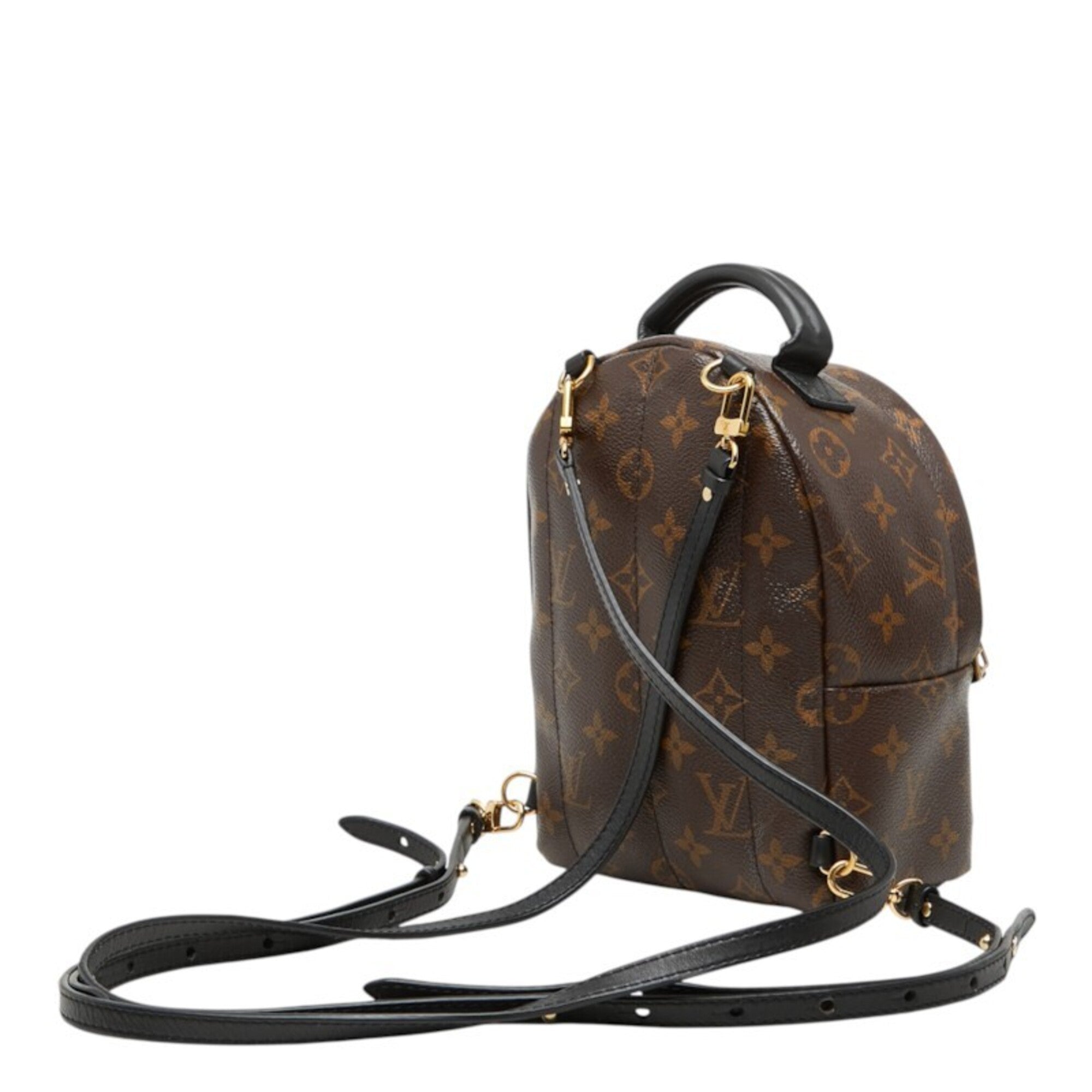 Louis Vuitton Monogram Black Brown Monogram Pvc Leather (Pre-Owned)