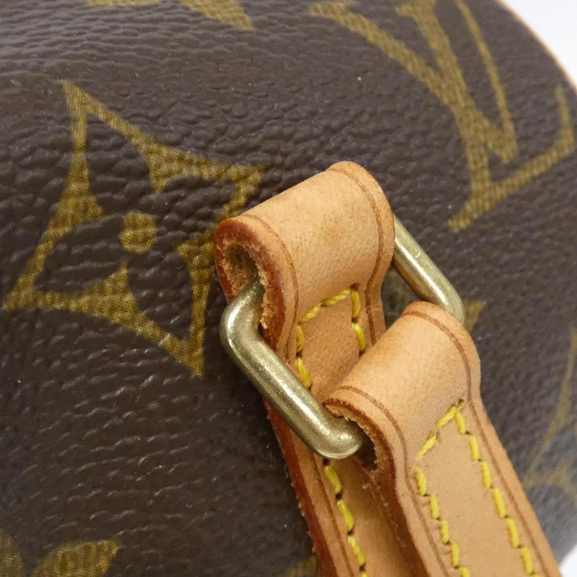 Louis Vuitton Marron Coated Canvas Handbag (Pre-Owned)