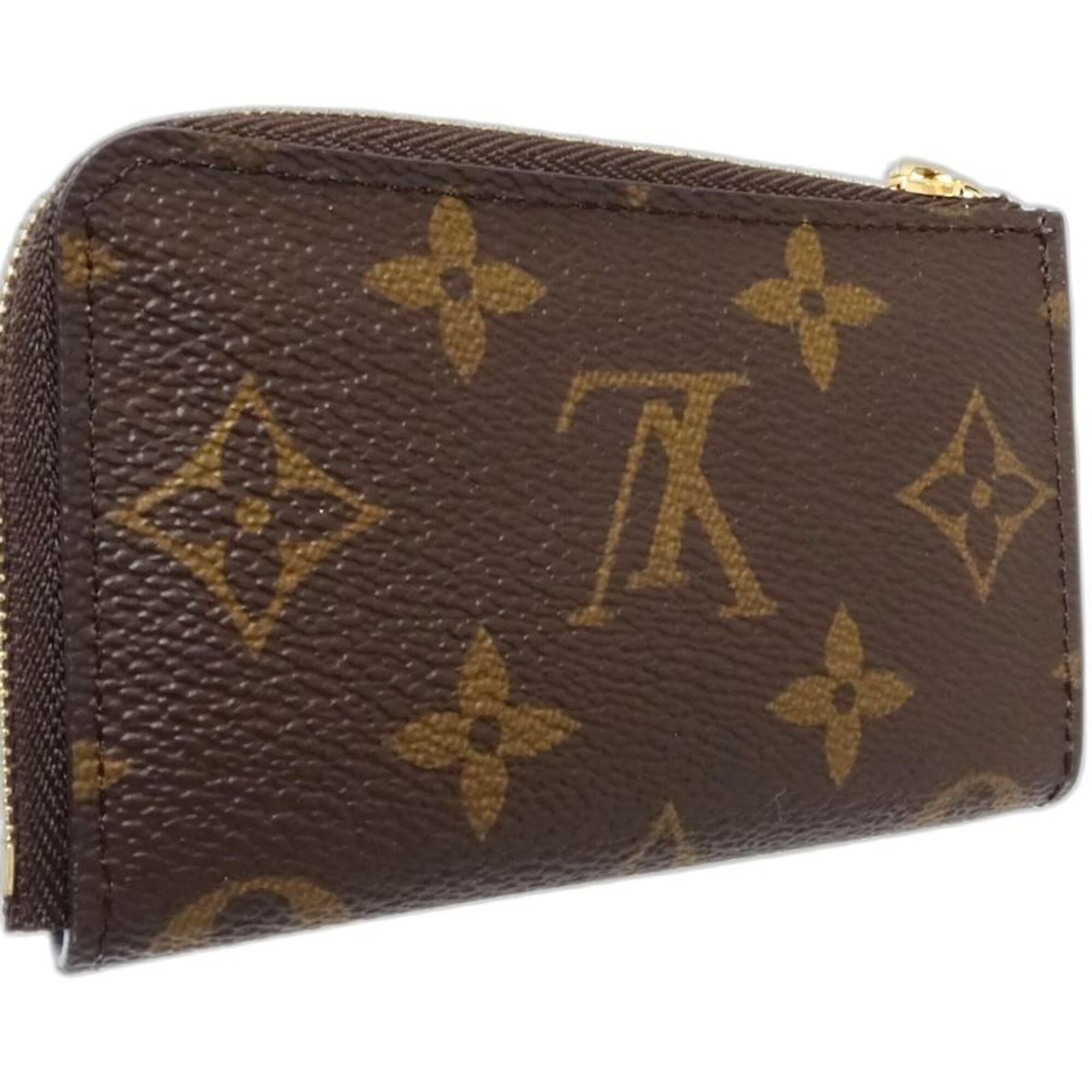 Louis Vuitton Brown Canvas Coin Purse/Coin Case (Pre-Owned)