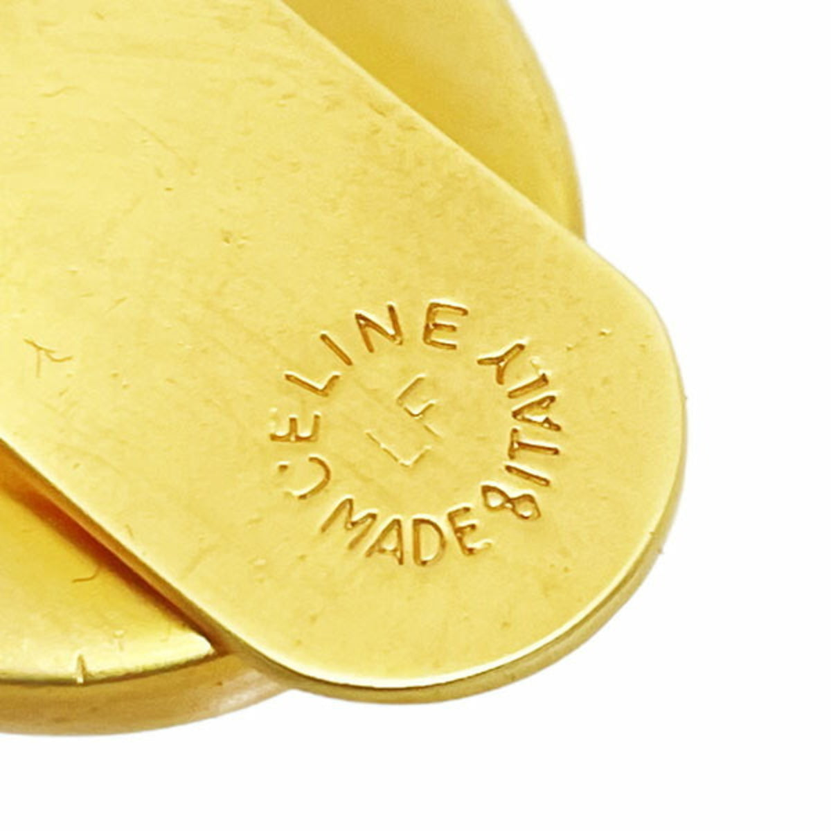 Celine Gold Metal Money Clip (Pre-Owned)