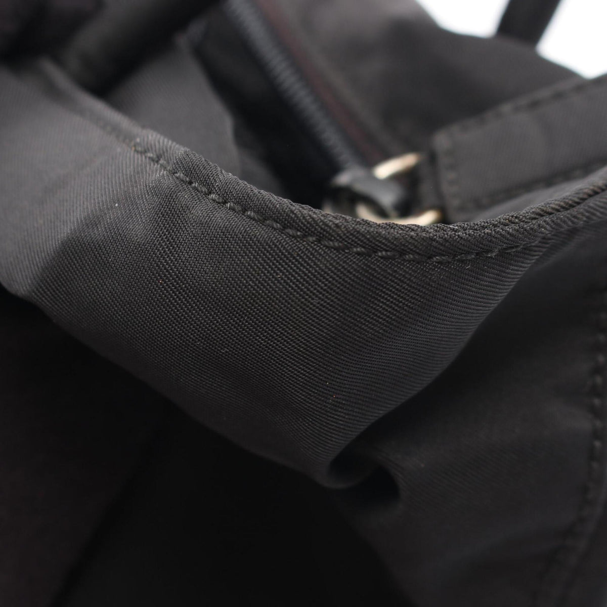 Prada Black Nylon Handbag (Pre-Owned)