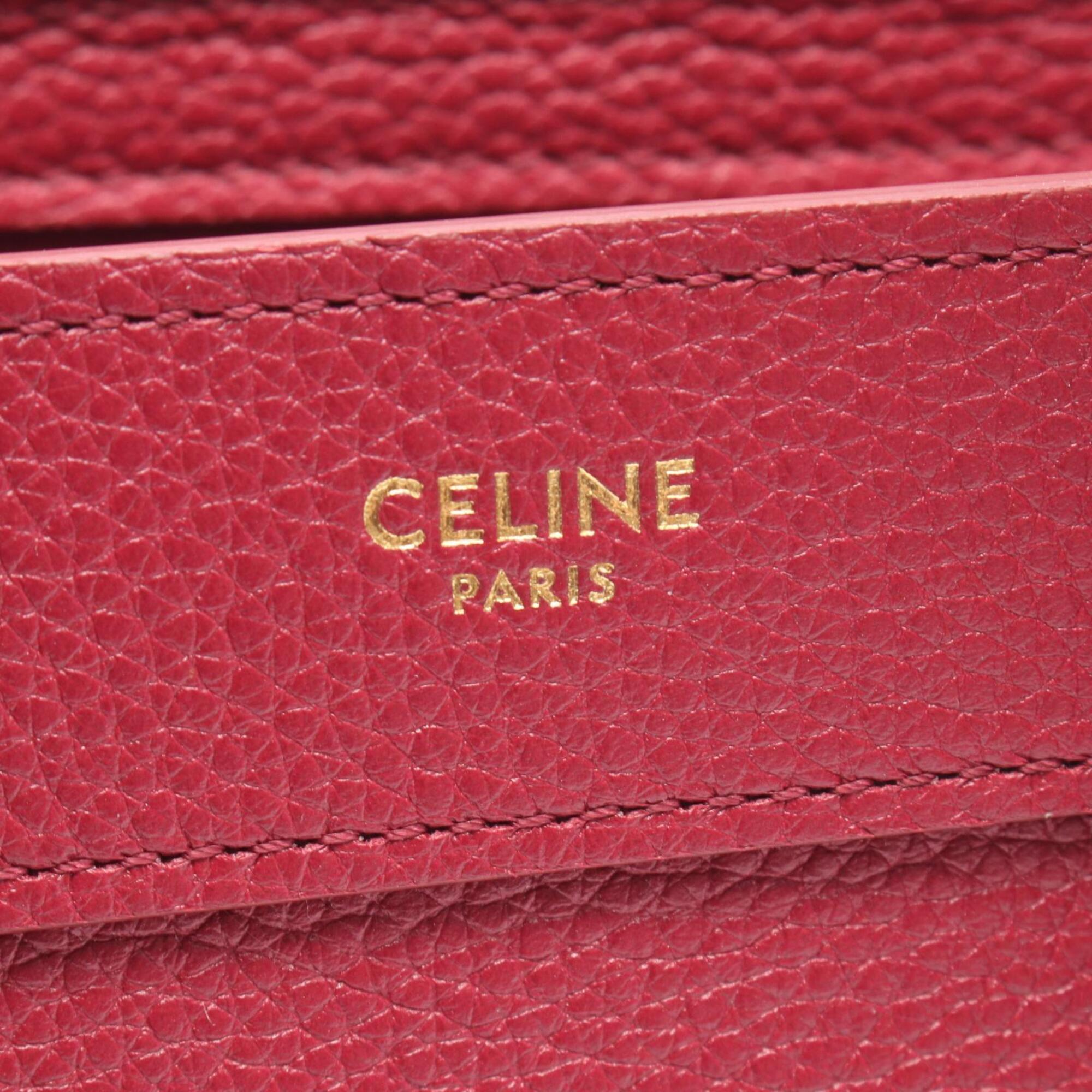 Celine Pink Leather Handbag (Pre-Owned)