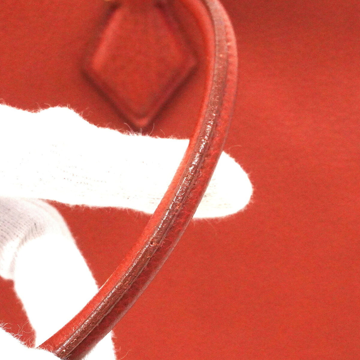 Hermes Brique Togo Leather Tote Bag (Pre-Owned)
