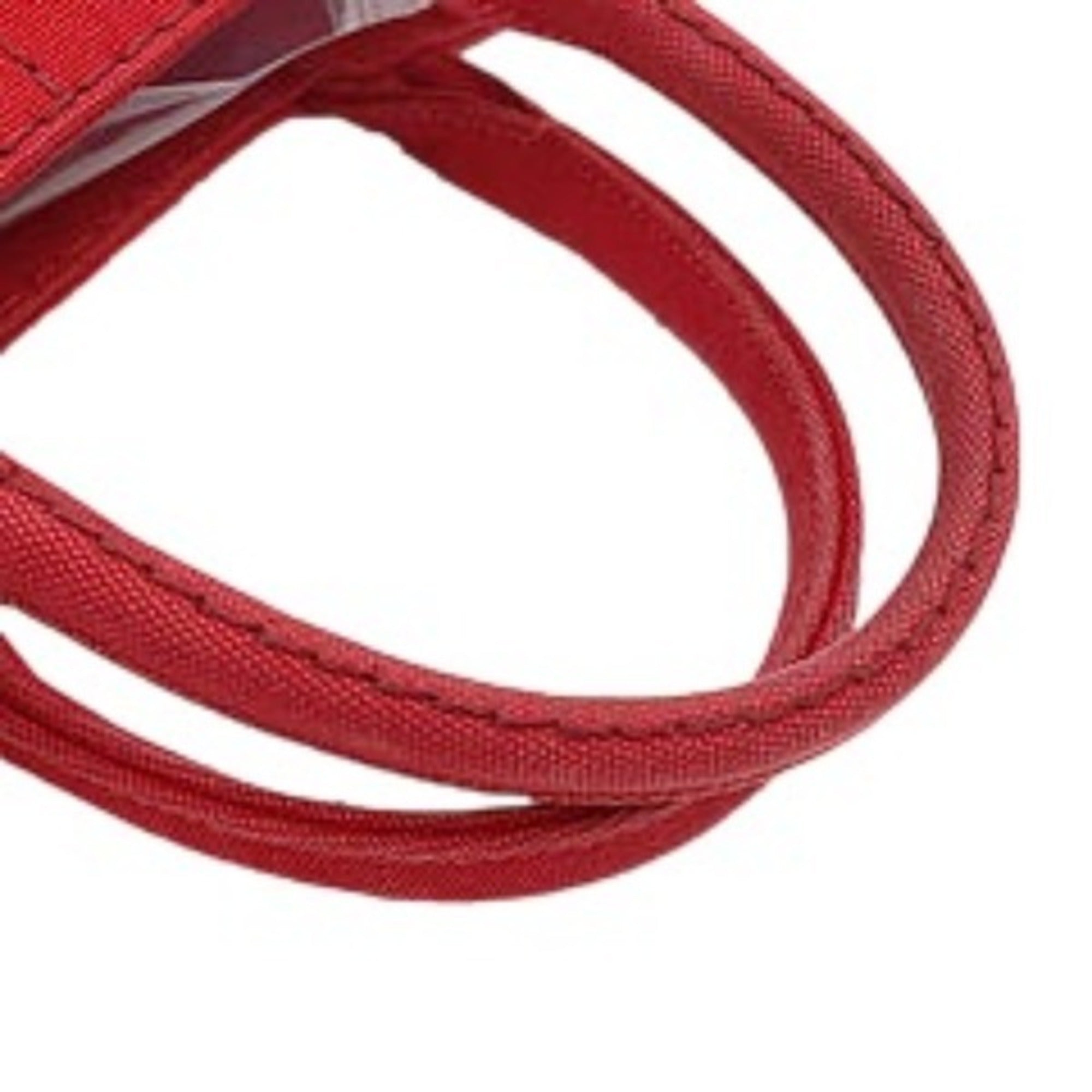 Prada Red Color Denim Tote Bag (Pre-Owned)