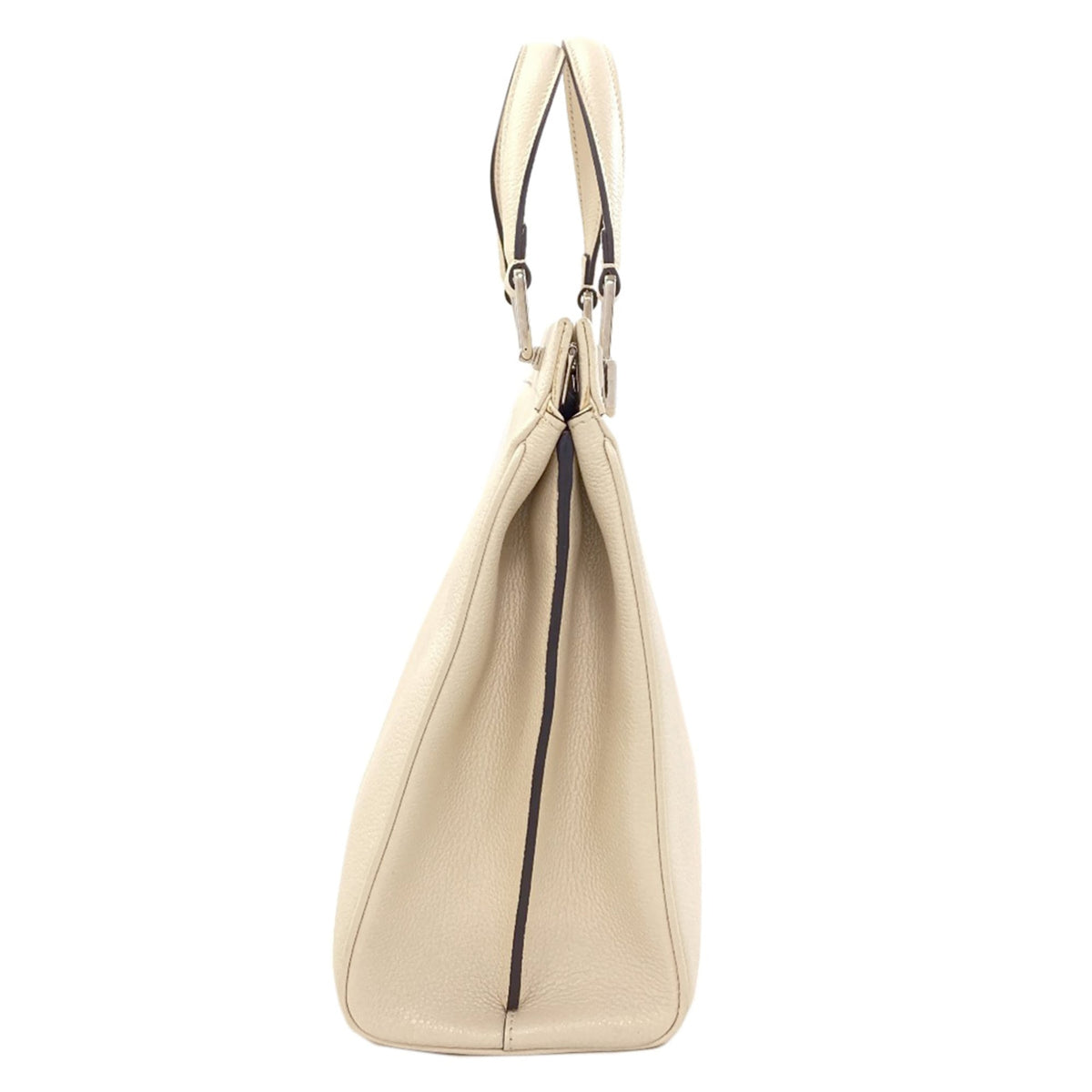 Gucci White Leather Handbag (Pre-Owned)