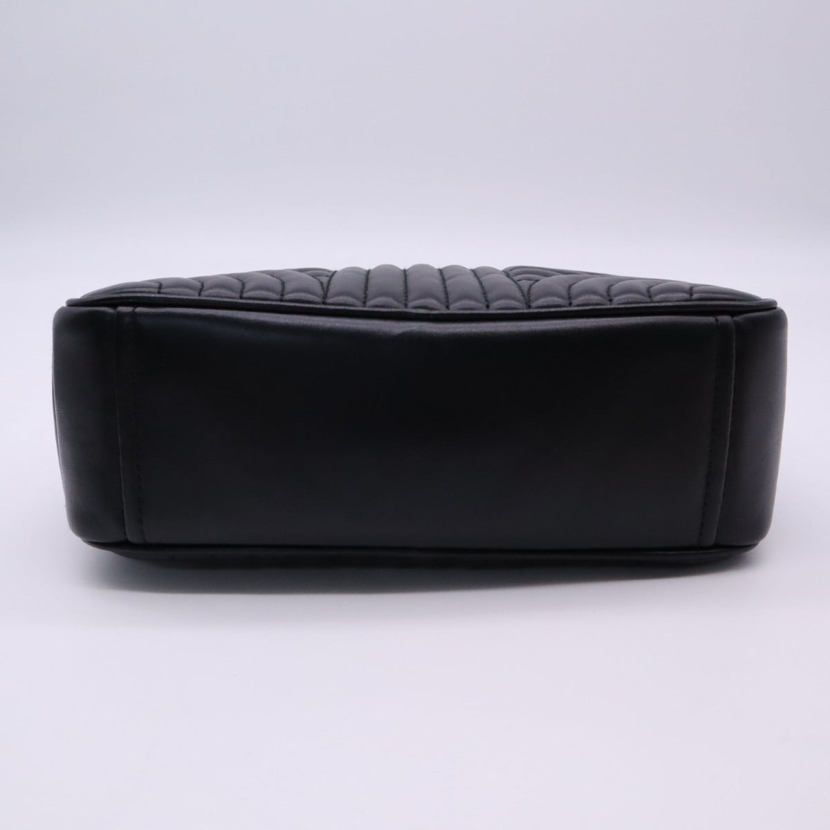 Prada Black Nero Leather Shoulder Bag (Pre-Owned)