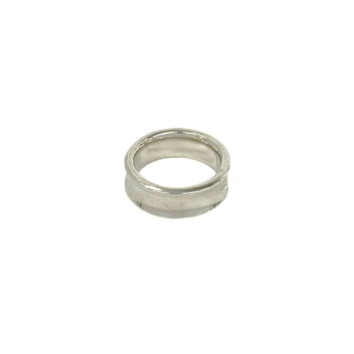 Tiffany Silver Silver 925 Band Ring (Pre-Owned)