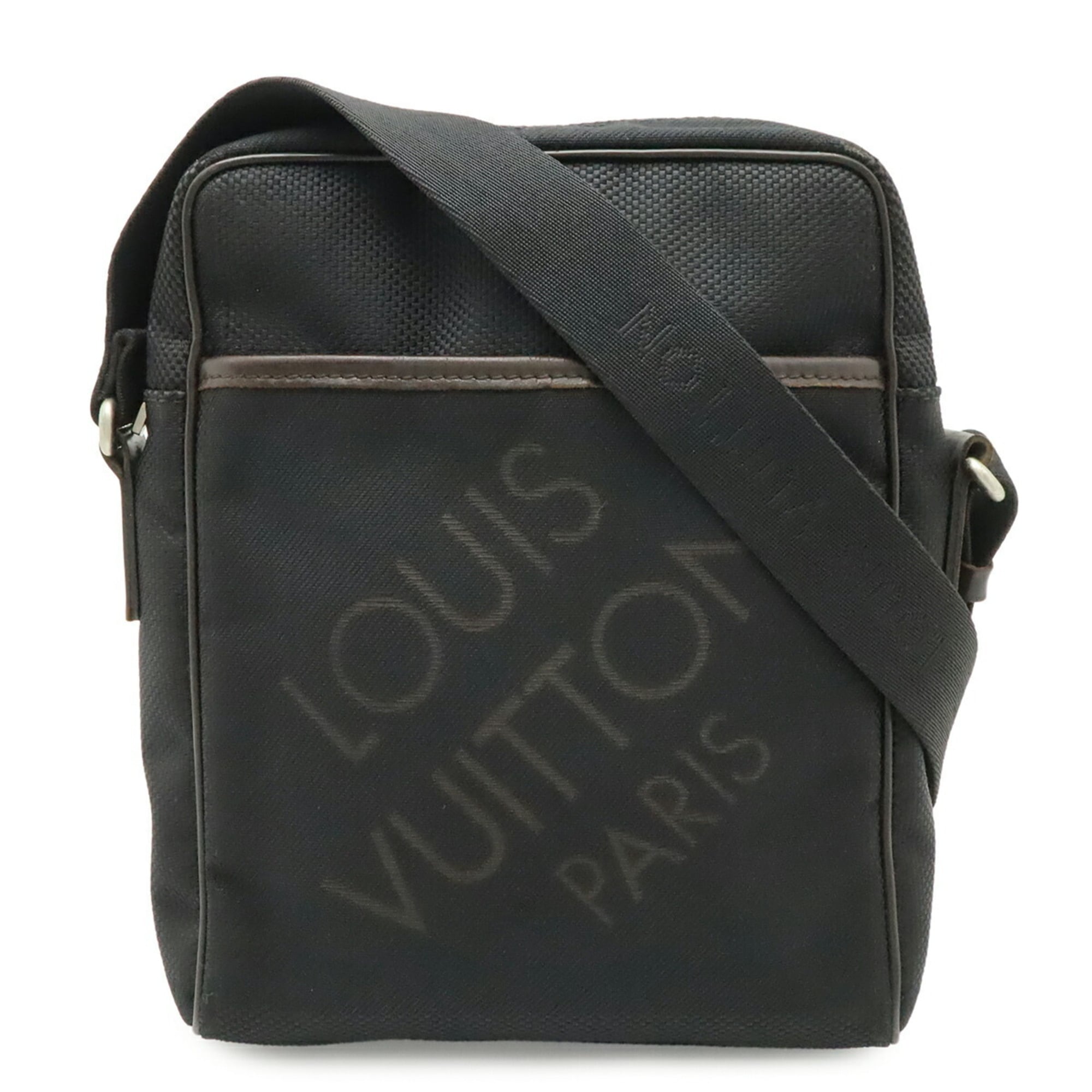 Louis Vuitton Black Noir Damier Geant Shoulder Bag (Pre-Owned)