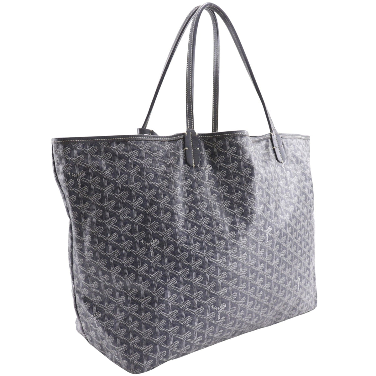 Goyard Saint Louis Gray Pvc Tote Bag (Pre-Owned)