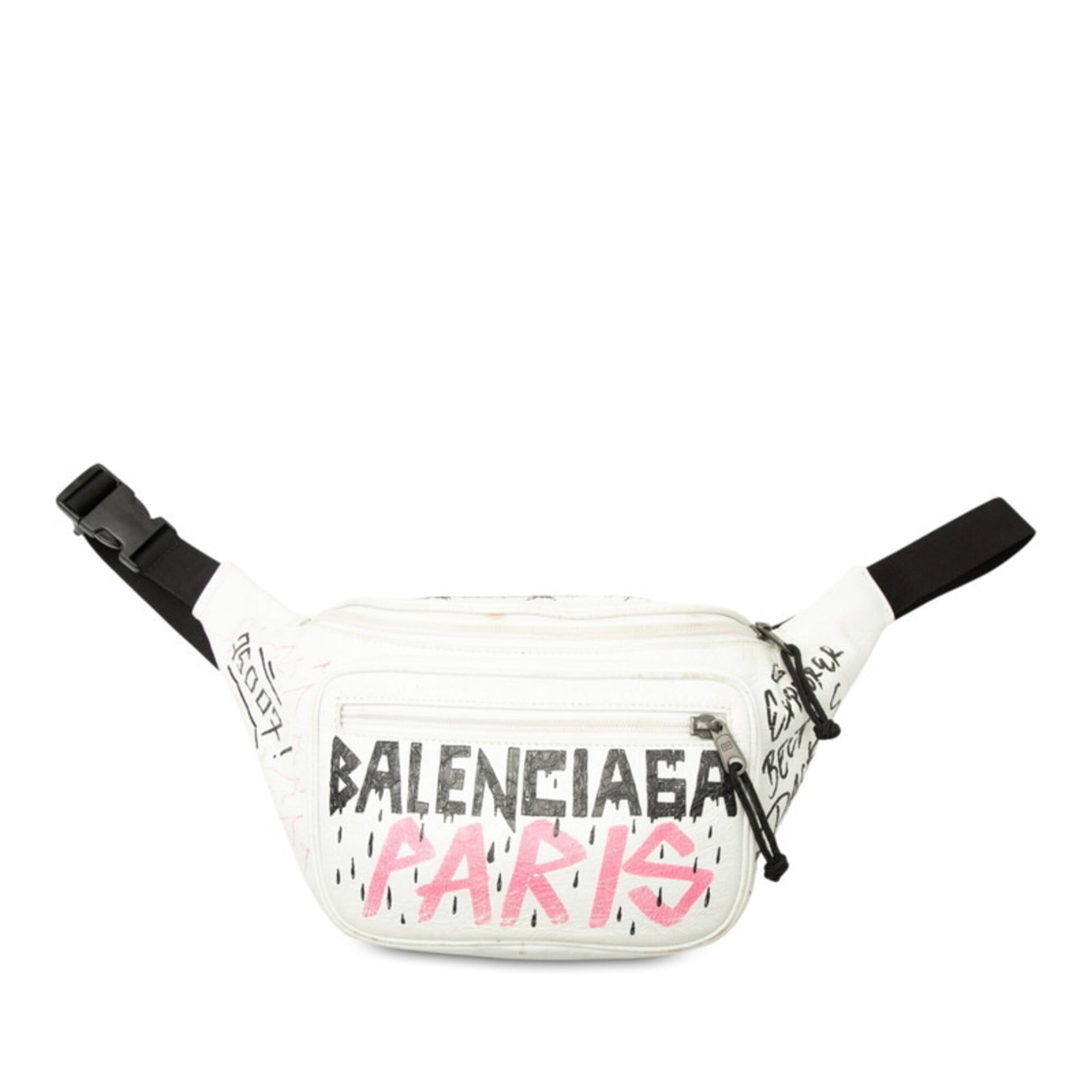 Balenciaga White Leather Sling Bag (Pre-Owned)