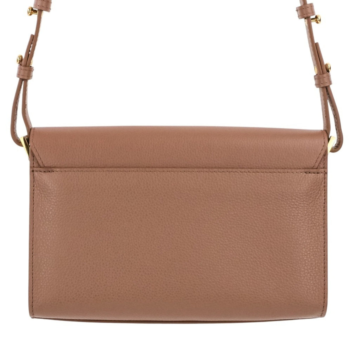 Sergio Rossi Brown Messenger Bag Shoulder Bag (Pre-Owned)