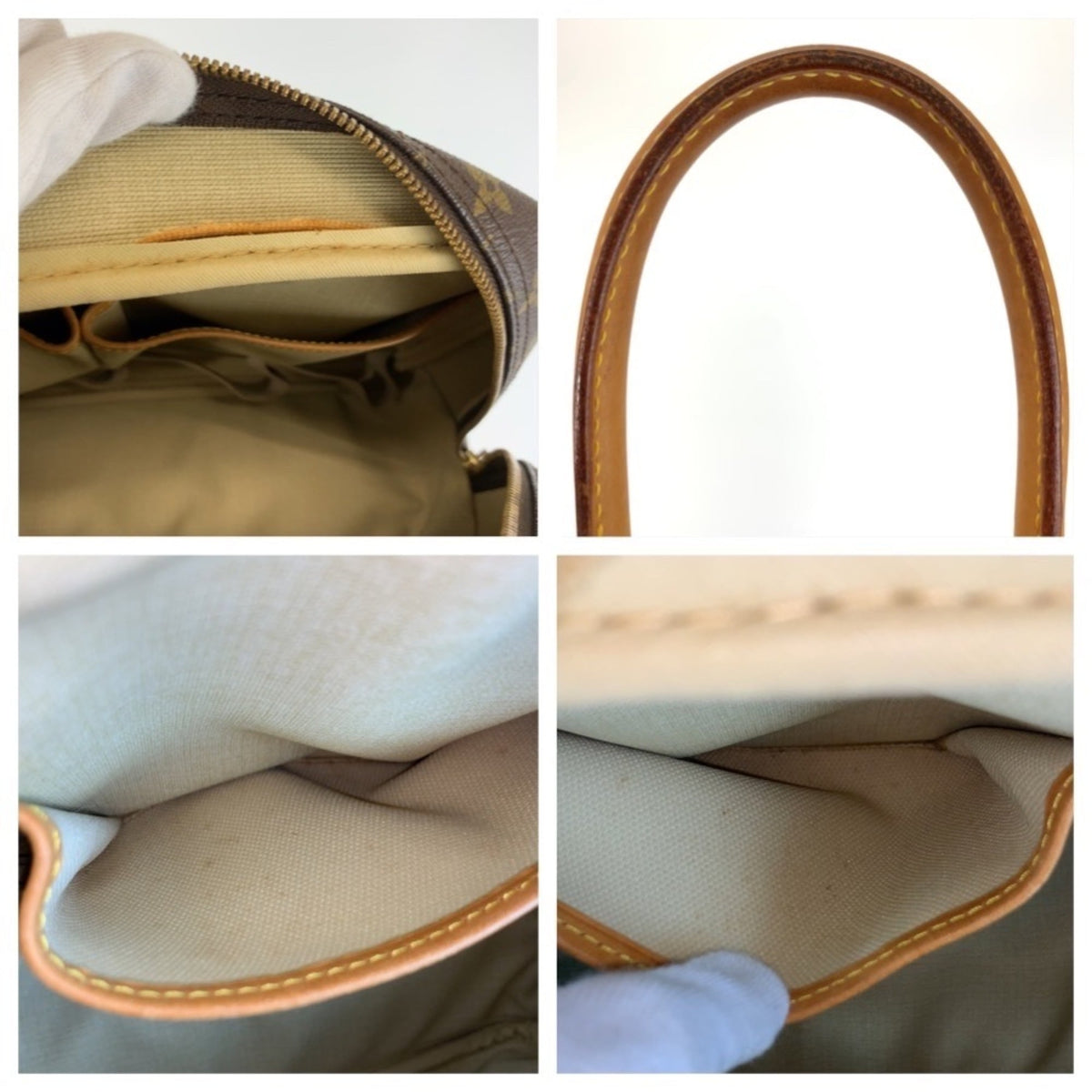 Louis Vuitton Brown Monogram Pvc Boston Bag Handbag (Pre-Owned)