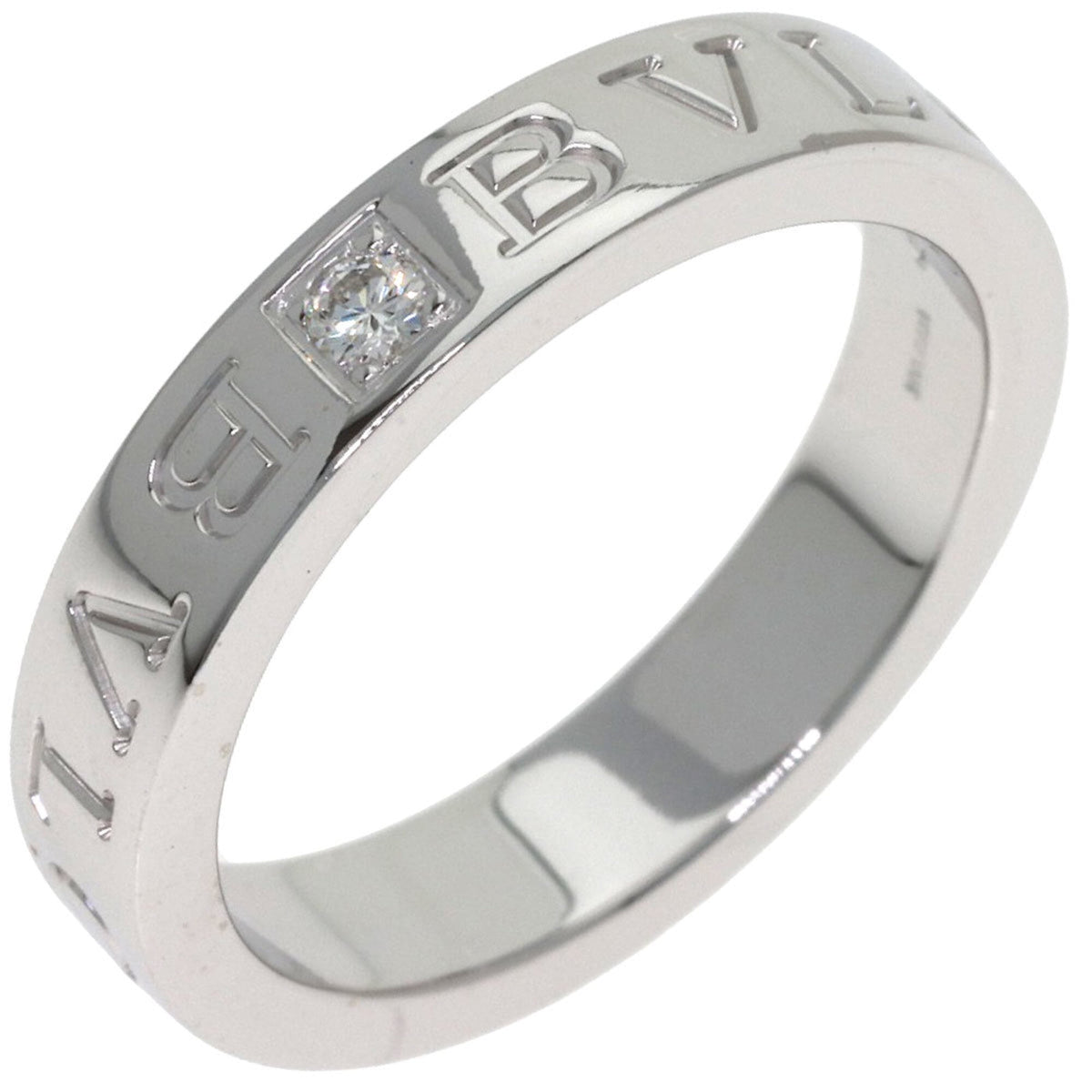 Bvlgari White Gold (18K) Band Ring (Pre-Owned)
