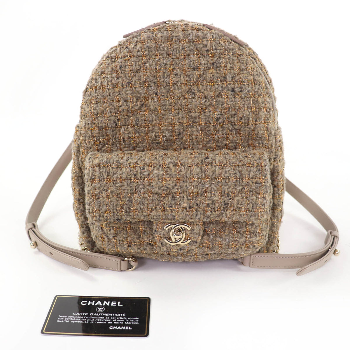 Chanel Brown Backpack (Pre-Owned)