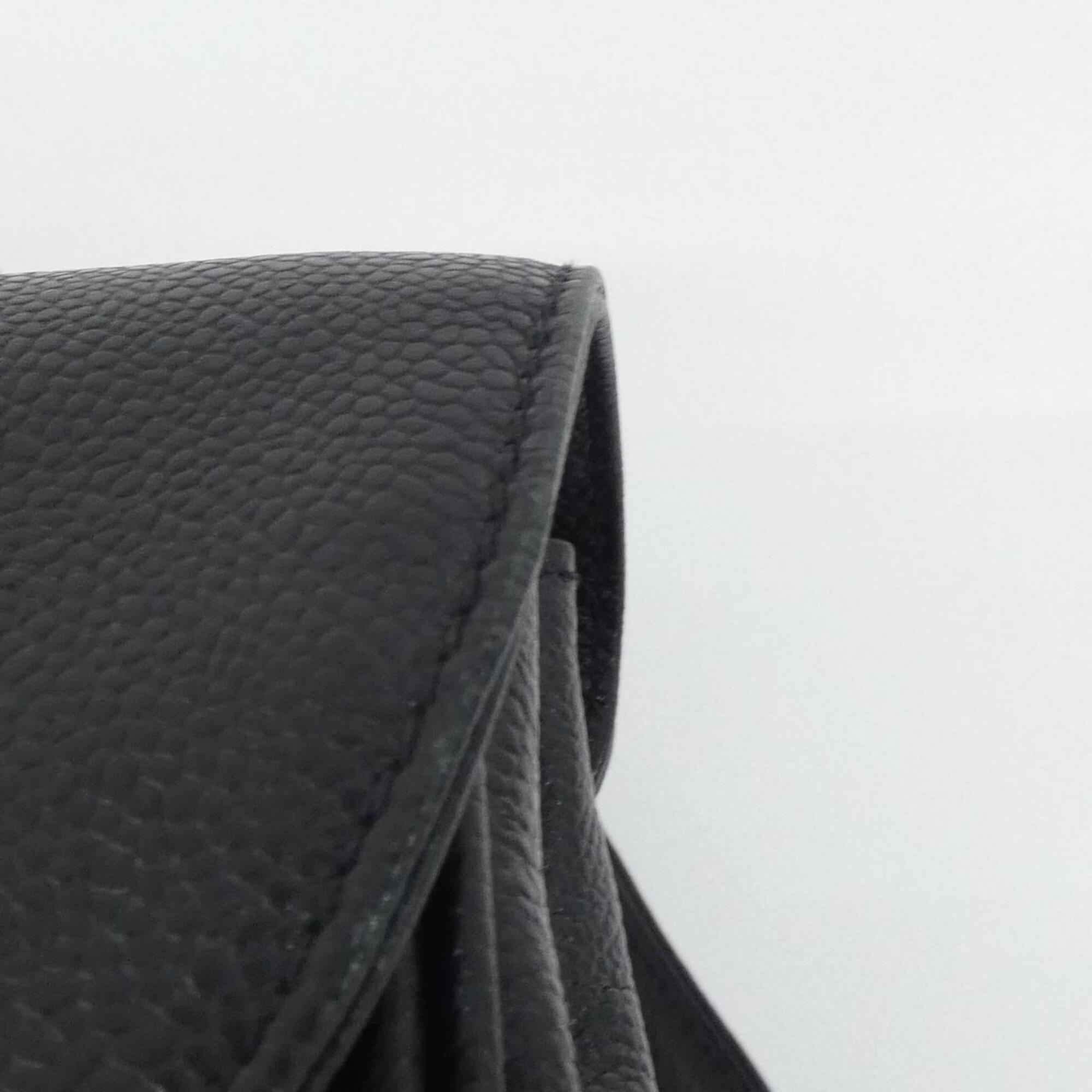 Chanel Black Grained Calfskin Backpack (Pre-Owned)