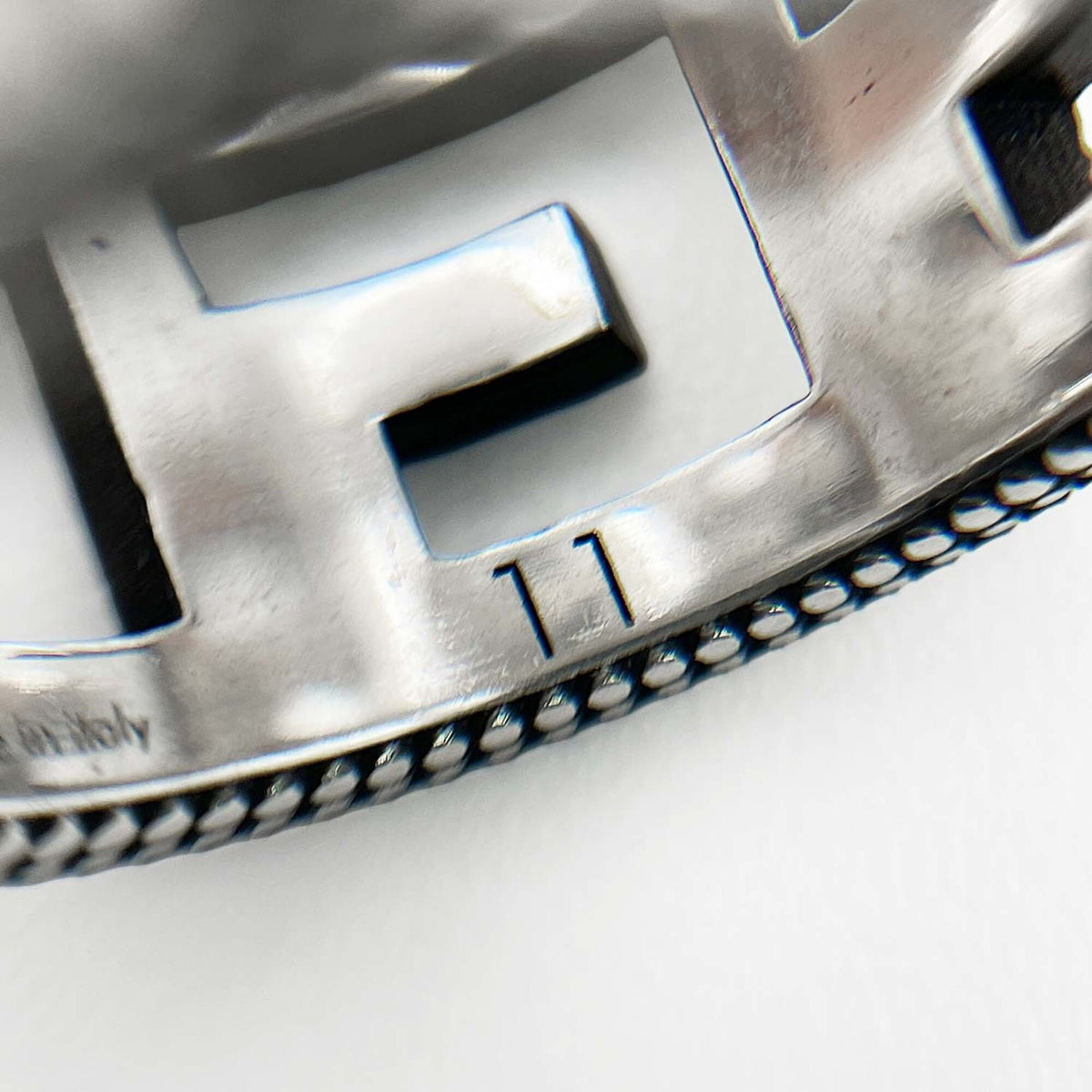 Gucci Silver Silver 925 Band Ring (Pre-Owned)