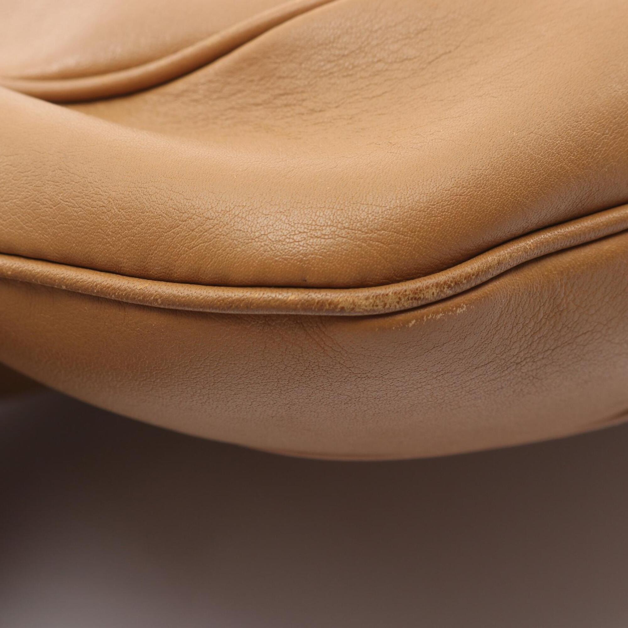 Salvatore Ferragamo Brown Leather Handbag Shoulder Bag (Pre-Owned)