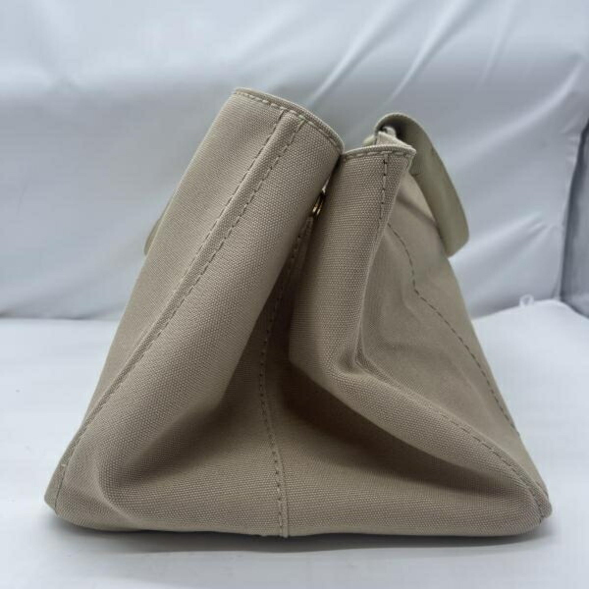 Prada Canapa Beige Tote Bag (Pre-Owned)