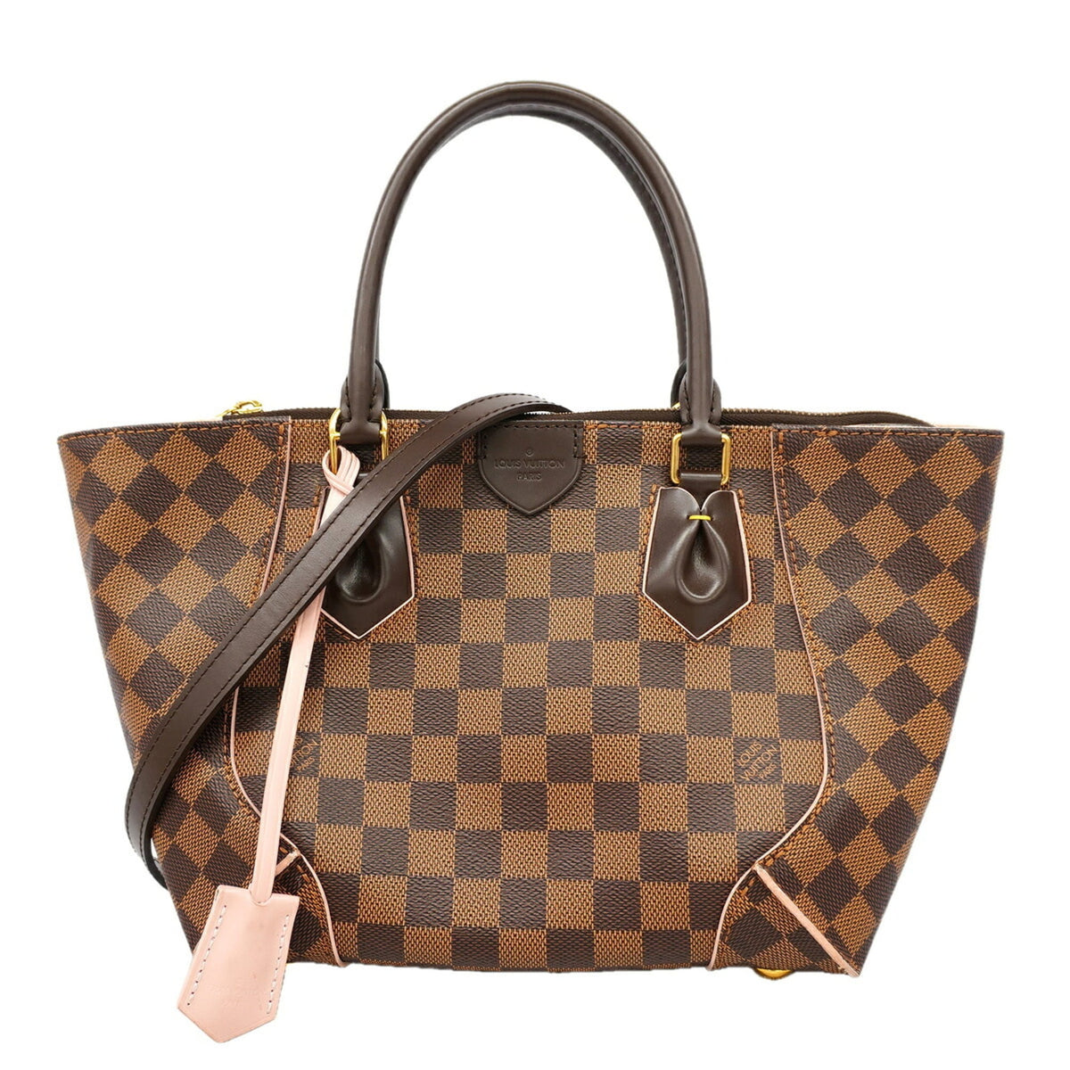 Louis Vuitton Ebene Rose Ballerine Handbag (Pre-Owned)