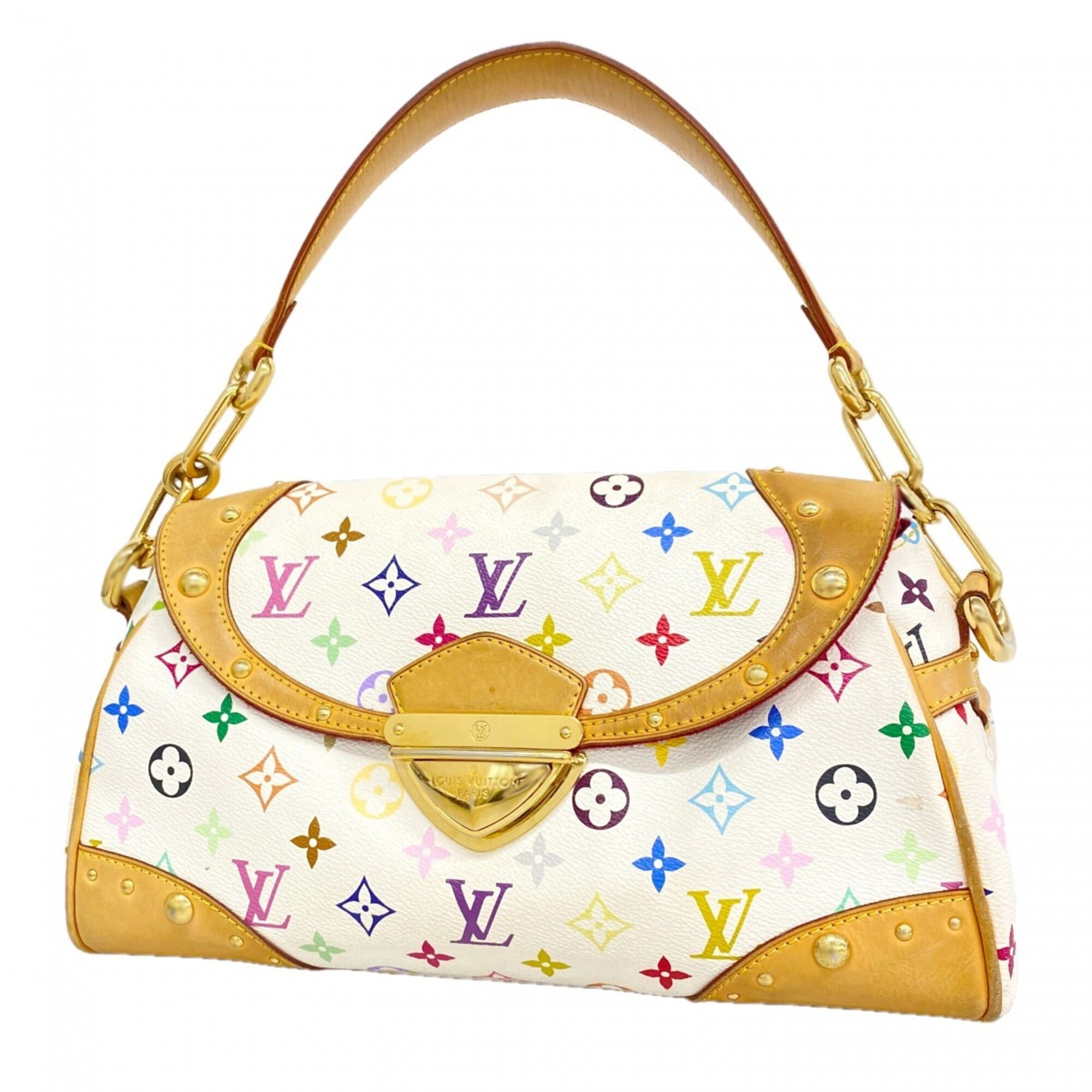 Louis Vuitton Blanc Shoulder Bag (Pre-Owned)