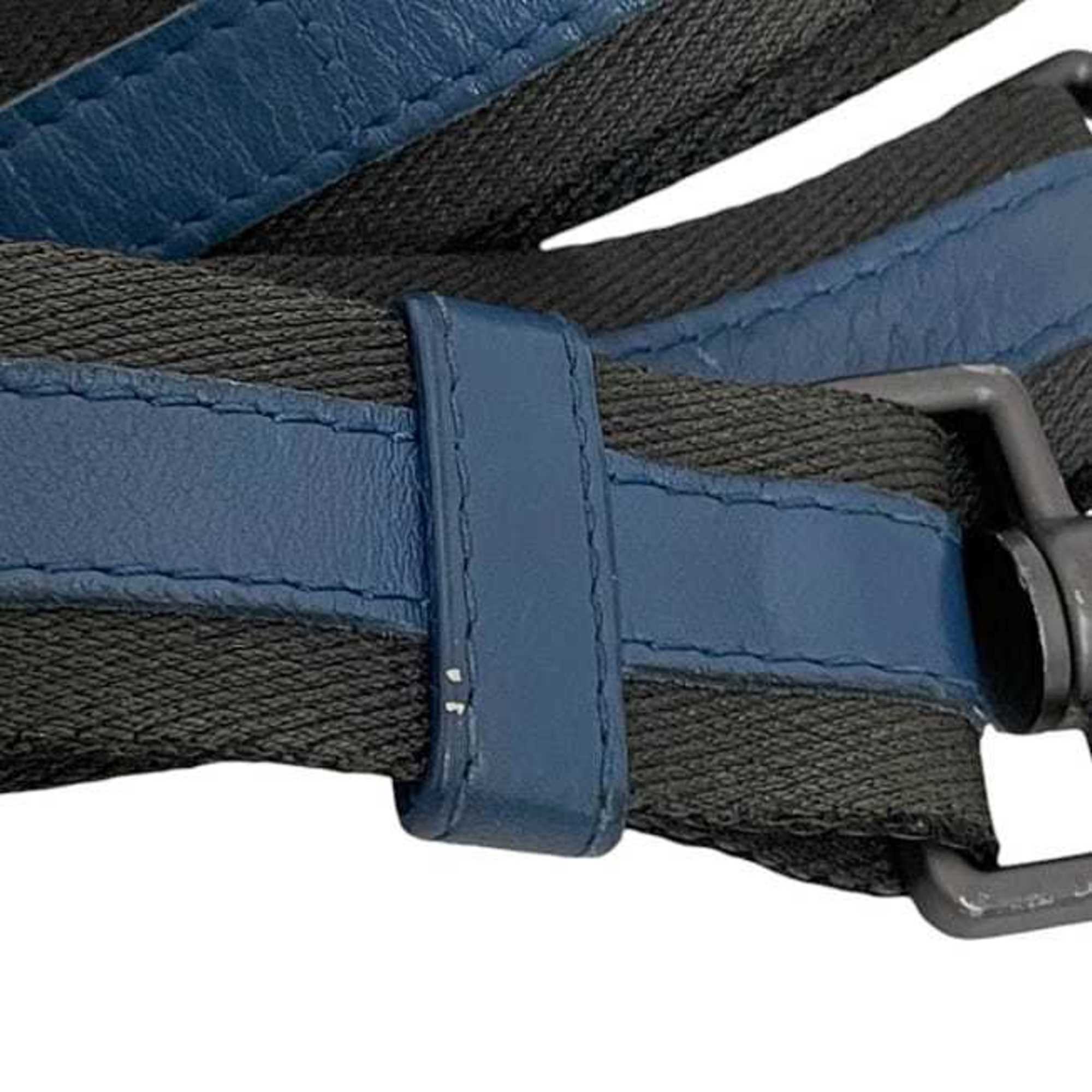 Bottega Veneta Blue Intrecciato Shoulder Bag (Pre-Owned)