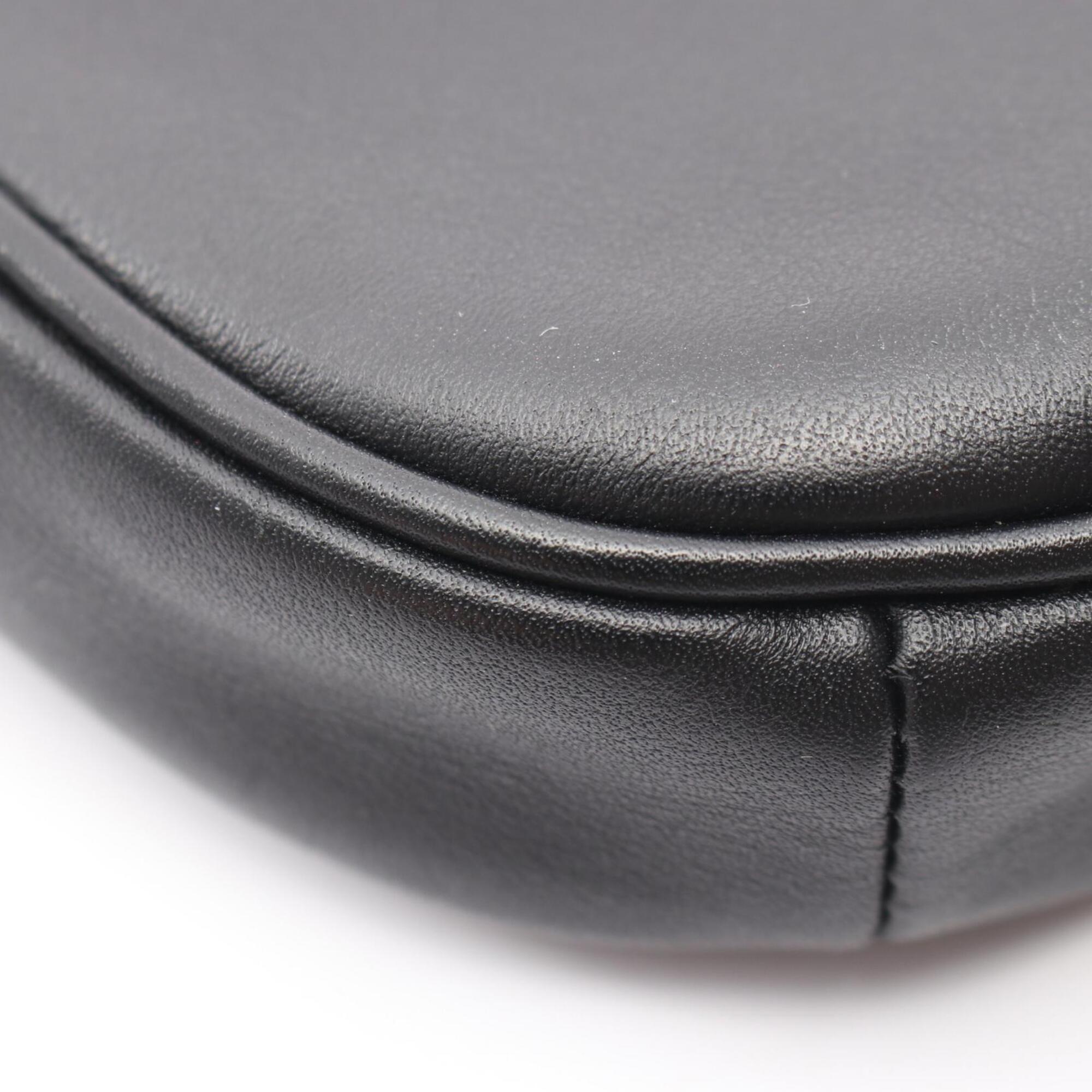 Celine Black Leather Handbag Shoulder Bag (Pre-Owned)