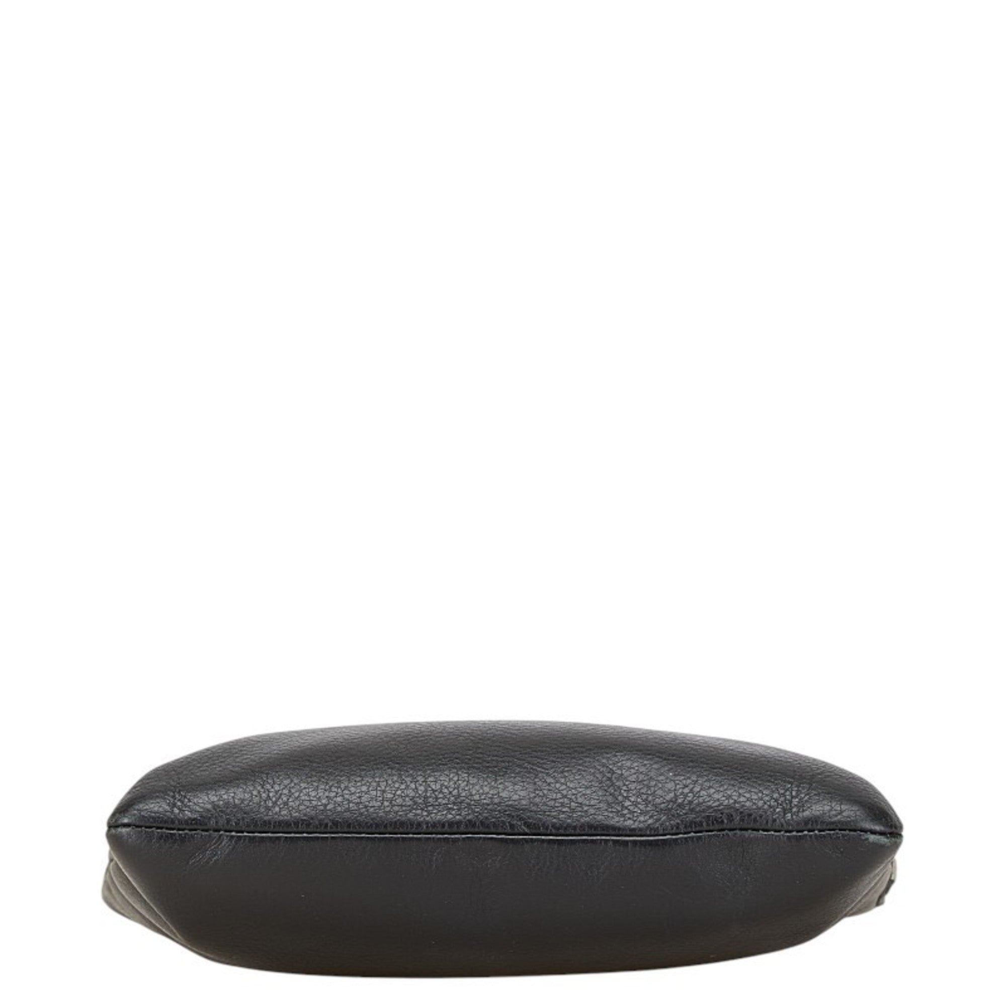 Balenciaga Black Leather Pouch (Pre-Owned)