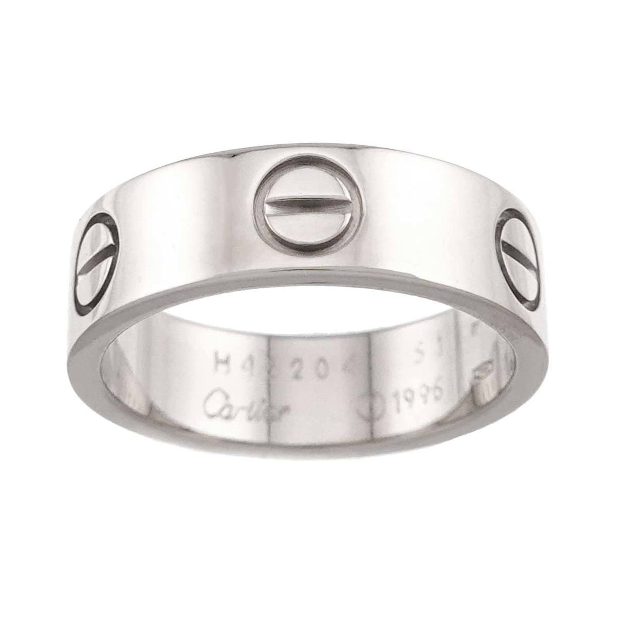 Cartier White Gold (18K) Band Ring (Pre-Owned)