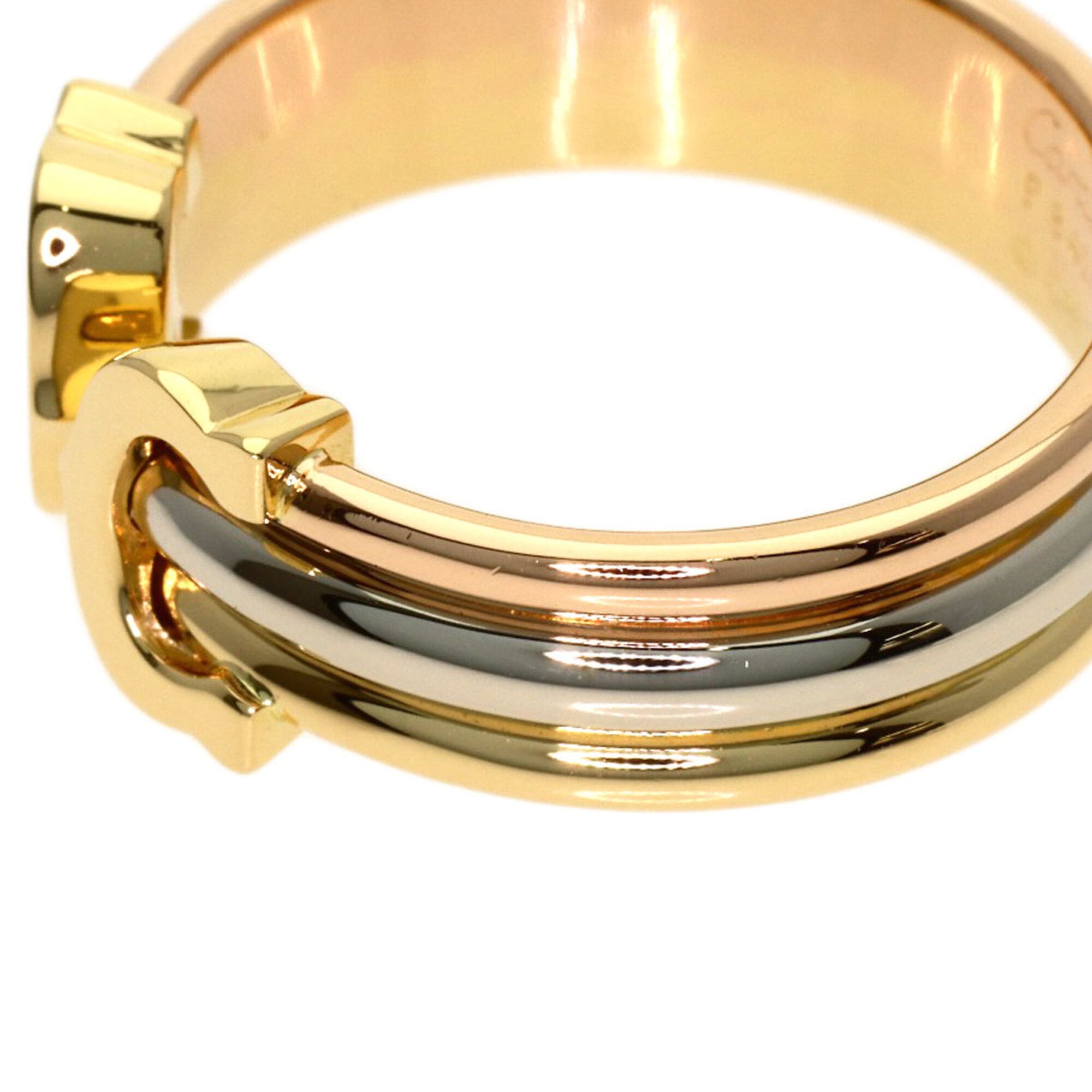 Cartier Yellow Gold (18K) Pink Gold (18K) White Gold (18K) Band Ring (Pre-Owned)