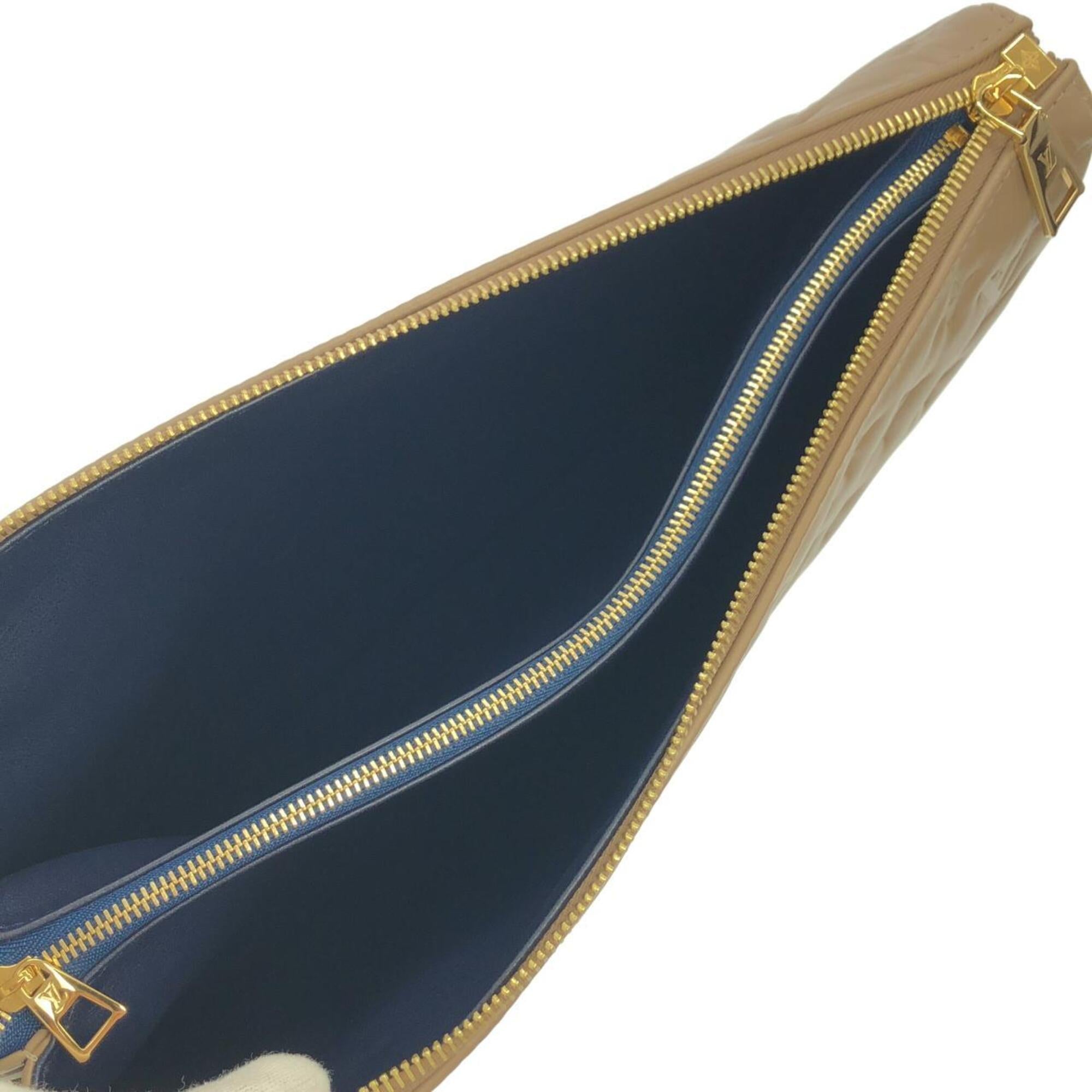 Louis Vuitton Taupe Leather Shoulder Bag (Pre-Owned)