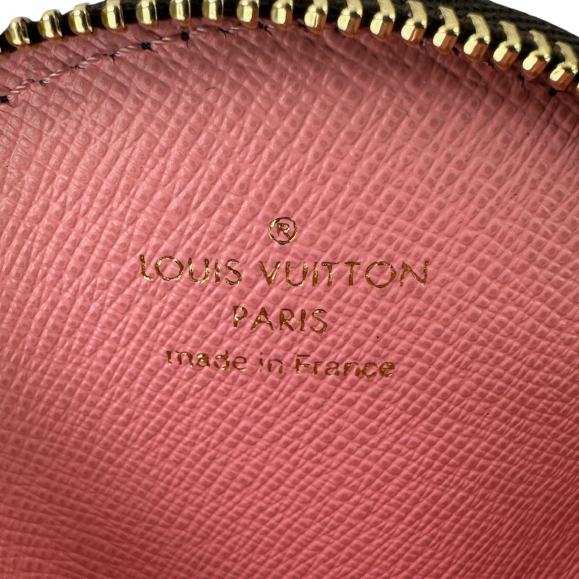 Louis Vuitton Monogram Brown Cotton Canvas Coin Purse/Coin Case (Pre-Owned)