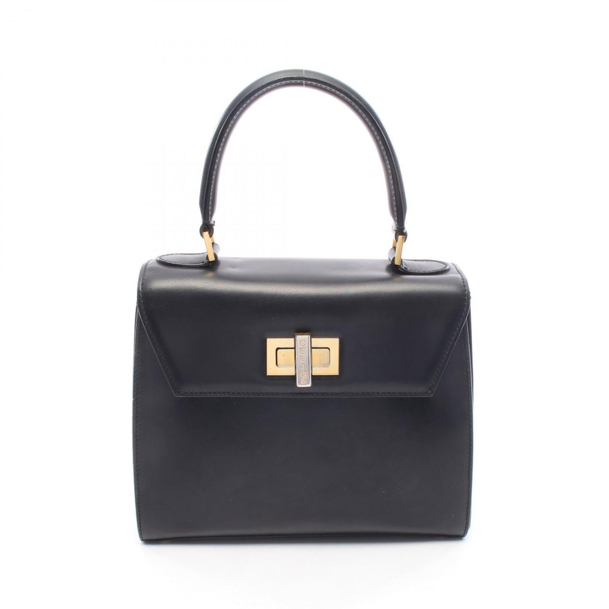 Celine Black Leather Handbag (Pre-Owned)