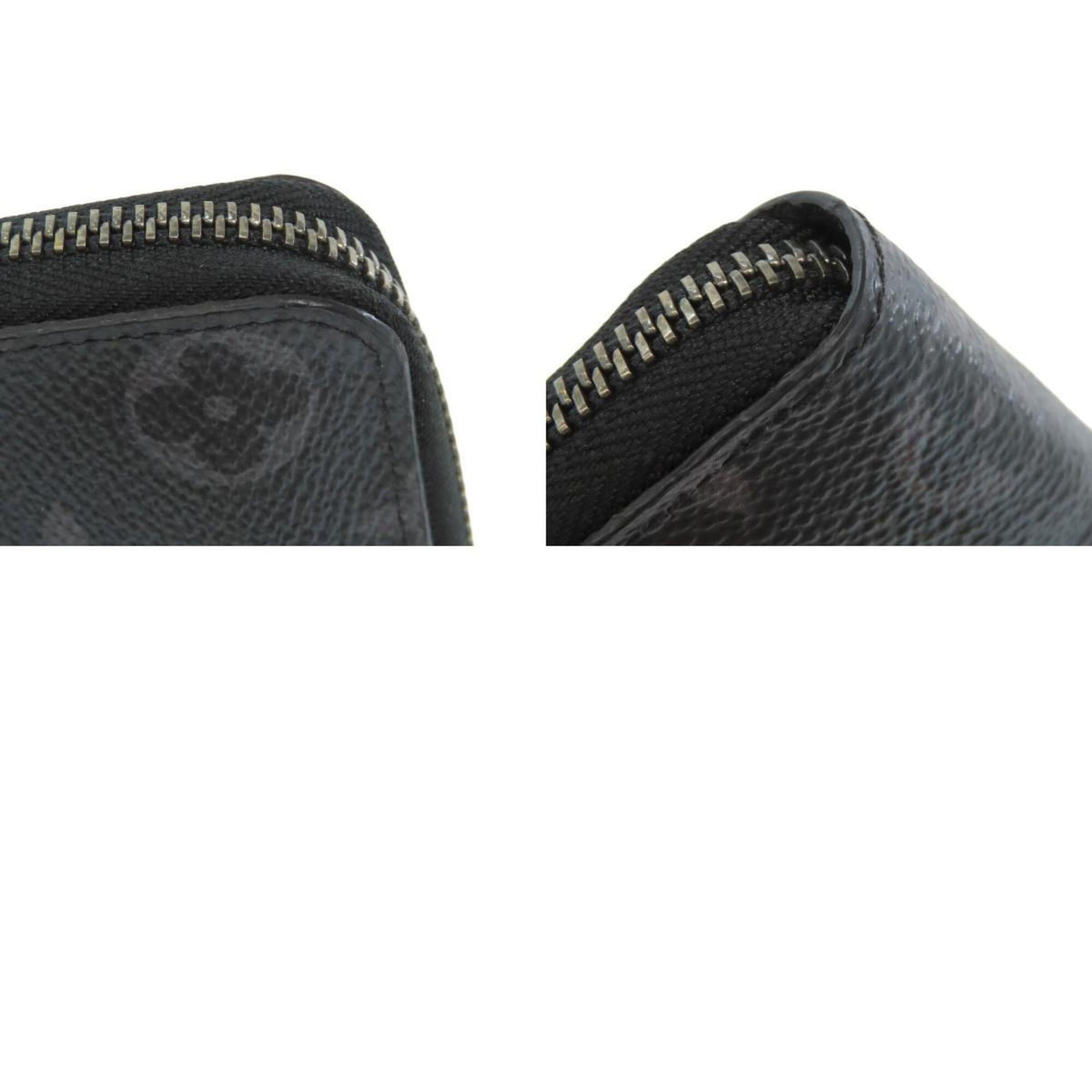 Louis Vuitton Black Monogram Eclipse Long Wallet (Bi-Fold) (Pre-Owned)