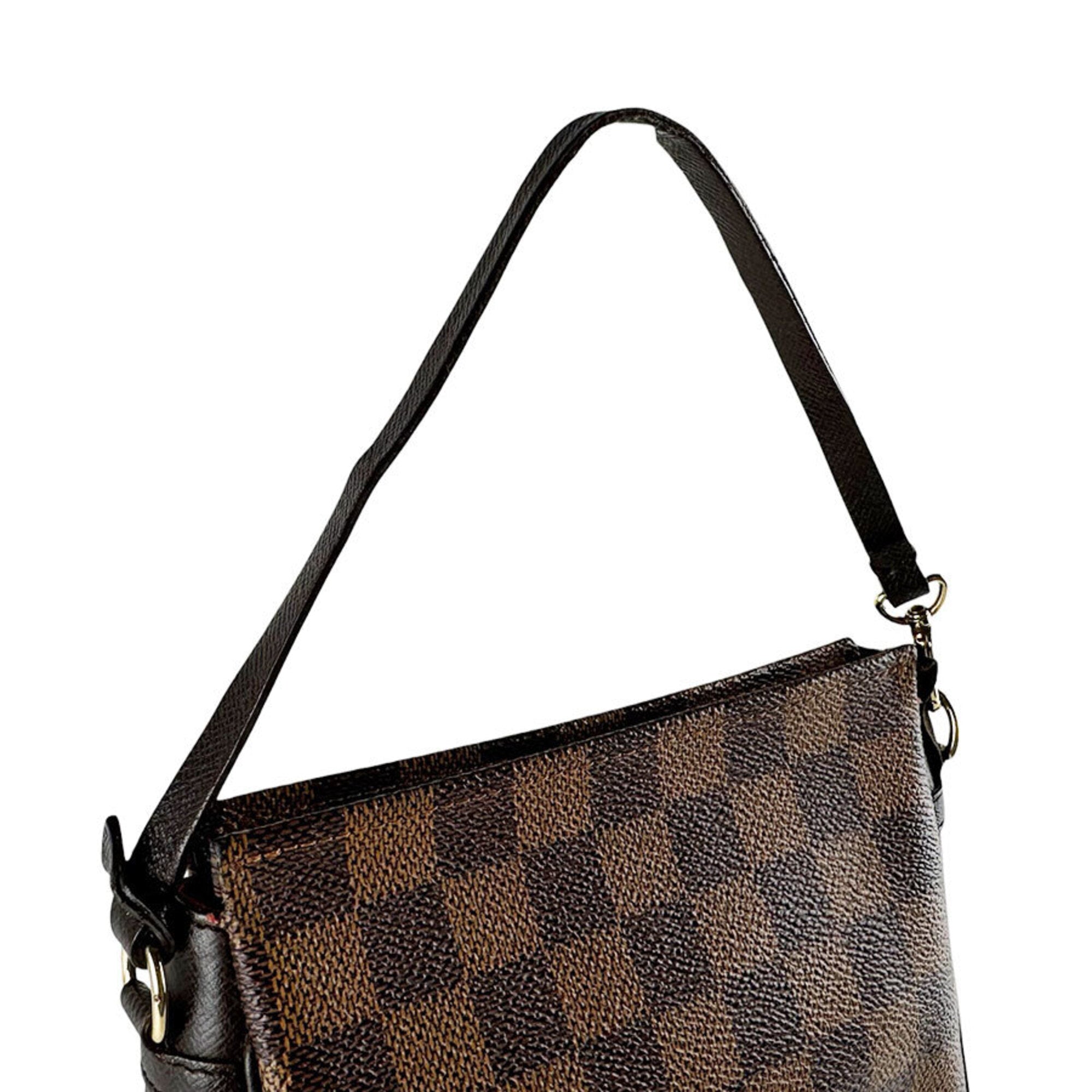 Louis Vuitton Damier Canvas Ebene Damier Canvas Handbag (Pre-Owned)