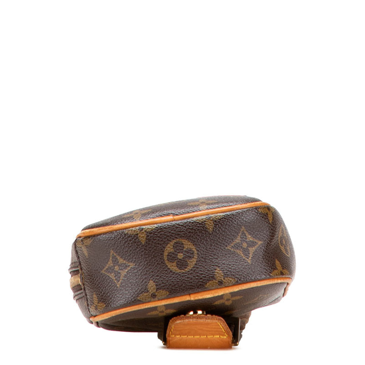 Louis Vuitton Brown Pvc Leather Sling Bag (Pre-Owned)