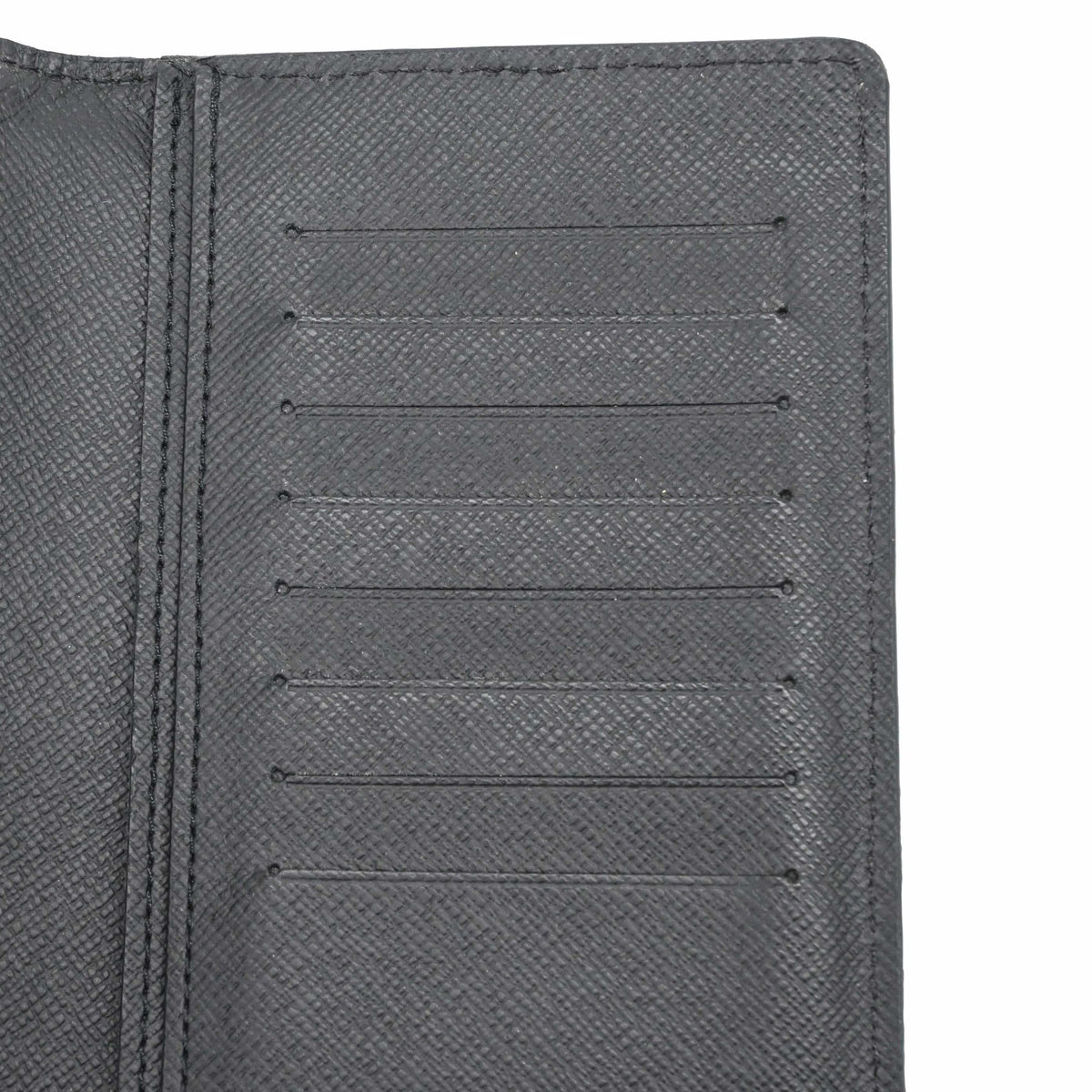 Louis Vuitton Epi Black Noir Epi Leather Long Wallet (Bi-Fold) (Pre-Owned)