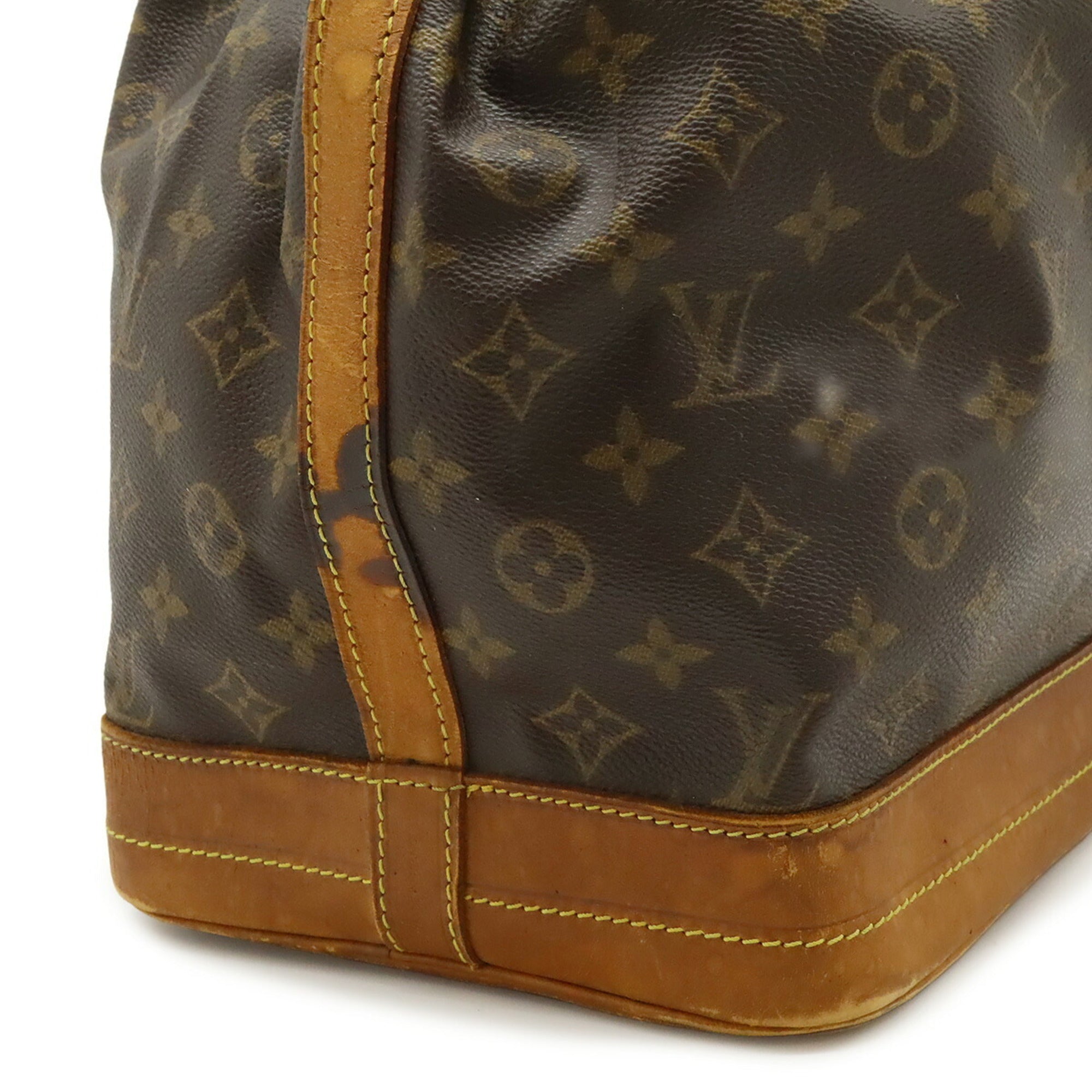 Louis Vuitton Brown Monogram Canvas Pvc Coated Canvas Shoulder Bag (Pre-Owned)