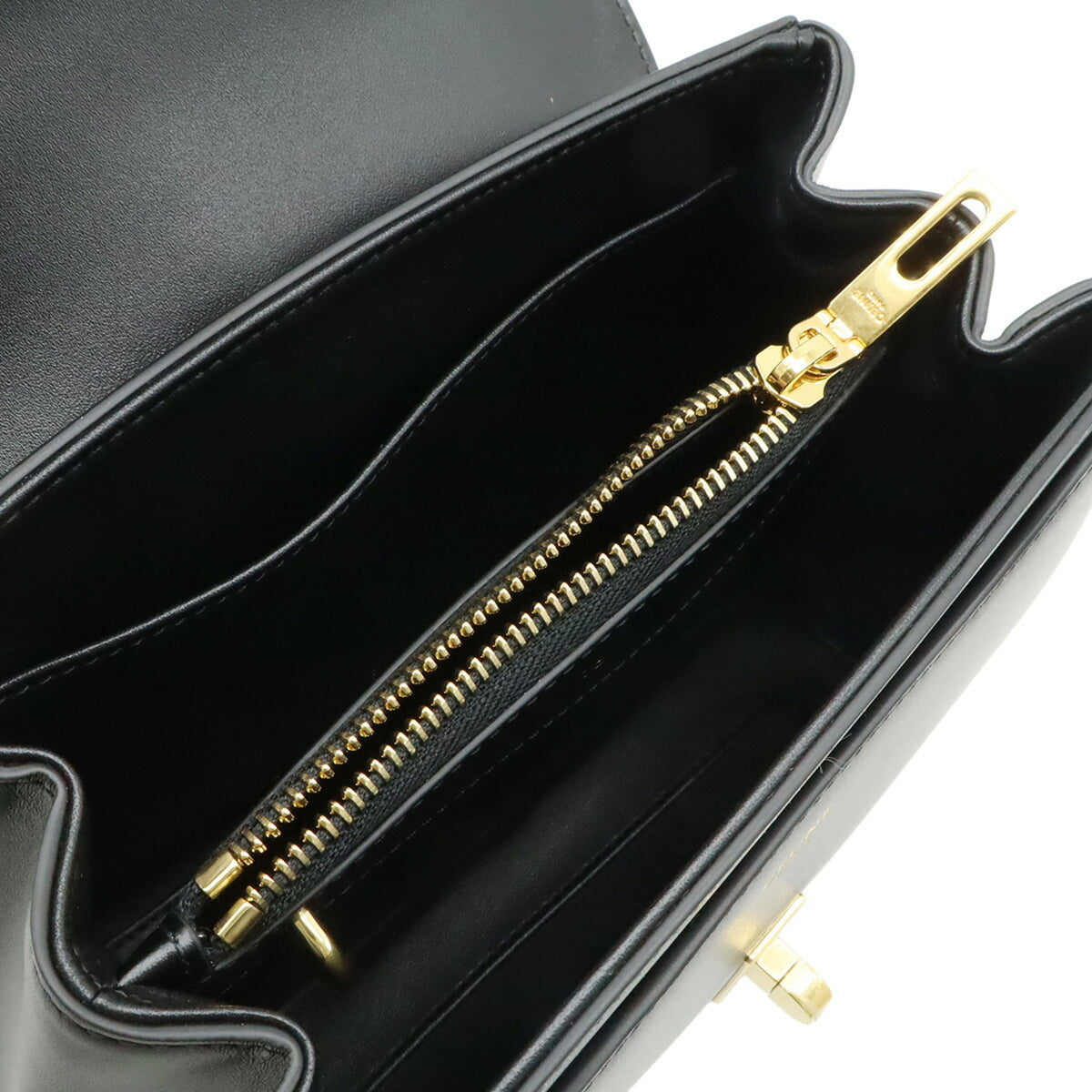 Celine Black Leather Handbag Shoulder Bag (Pre-Owned)