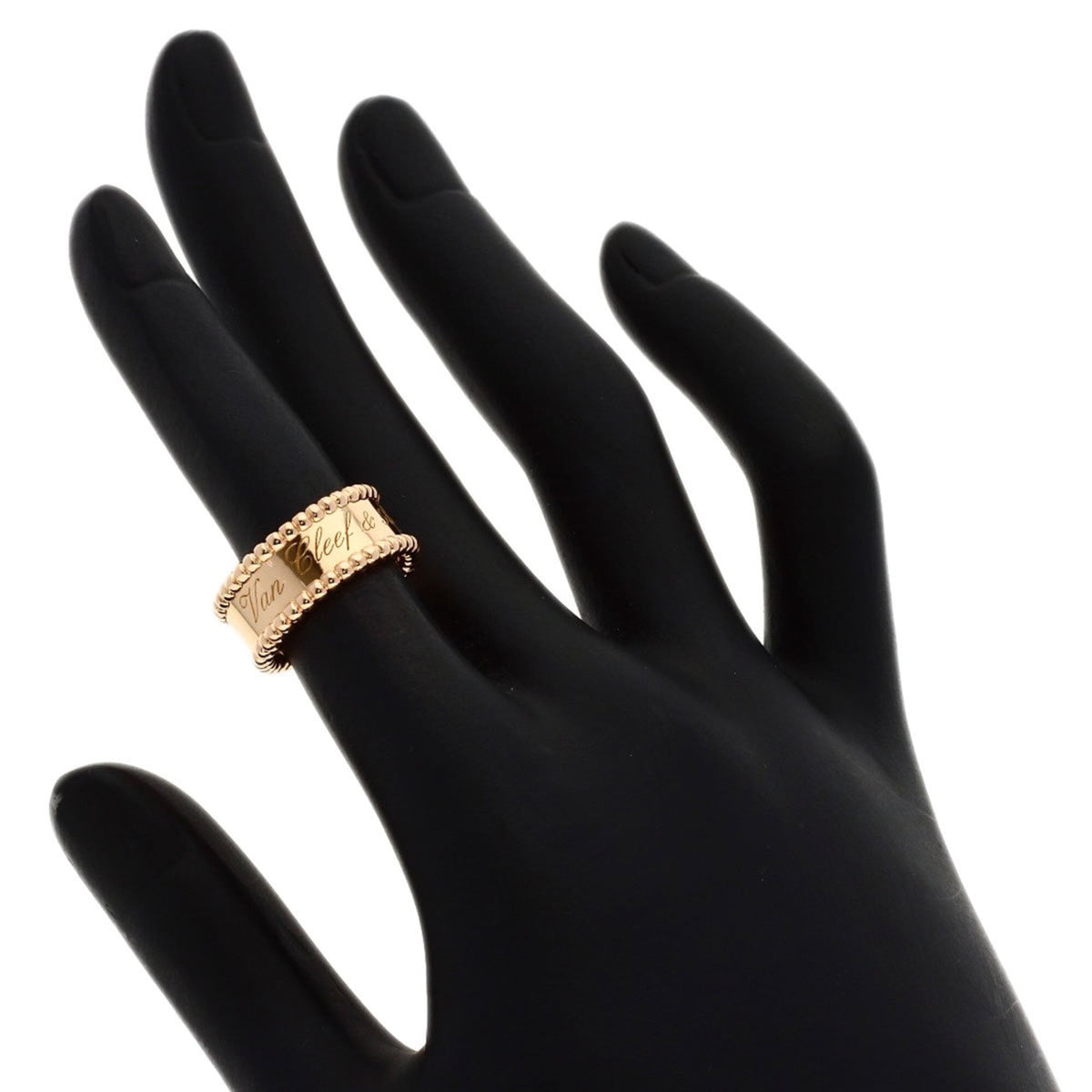Van Cleef & Arpels Pink Gold (18K) Band Ring (Pre-Owned)