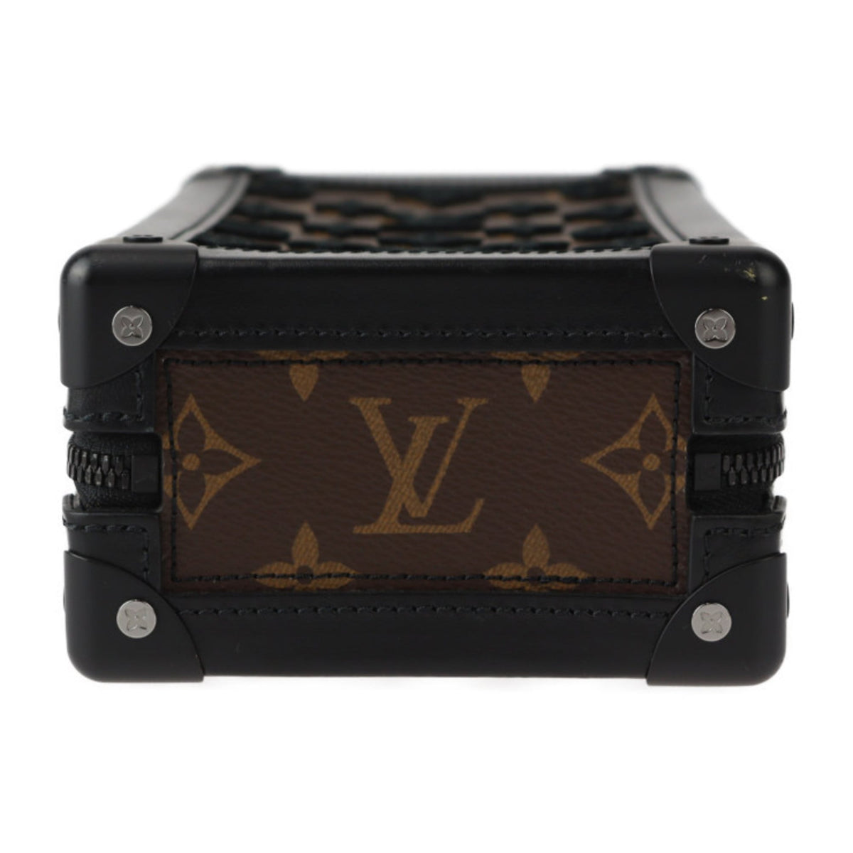 Louis Vuitton Black Brown Monogram Monogram Handbag Pochette Shoulder Bag (Pre-Owned)