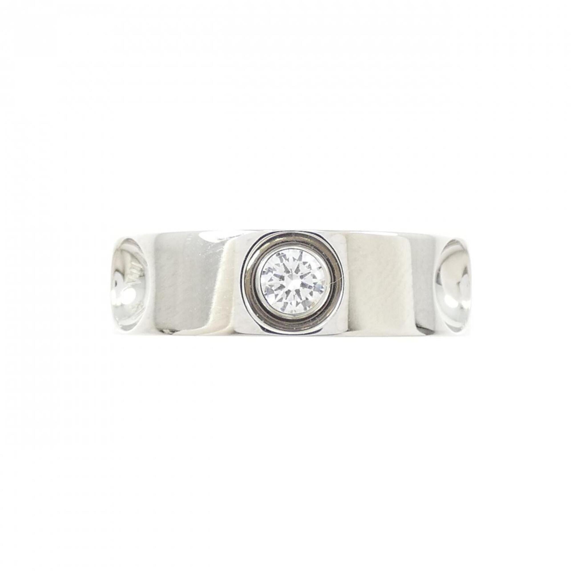Louis Vuitton Platinum Platinum 950 Band Ring (Pre-Owned)