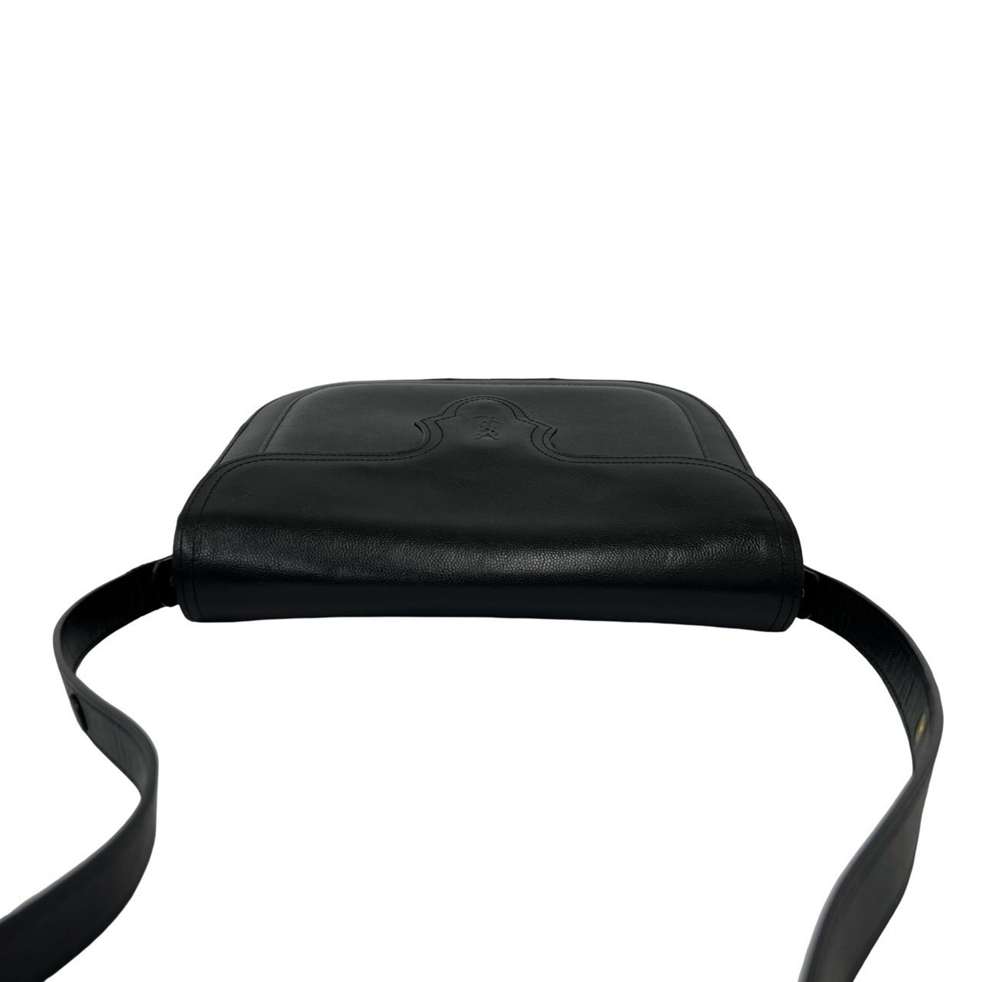 Yves Saint Laurent Black Leather Shoulder Bag (Pre-Owned)