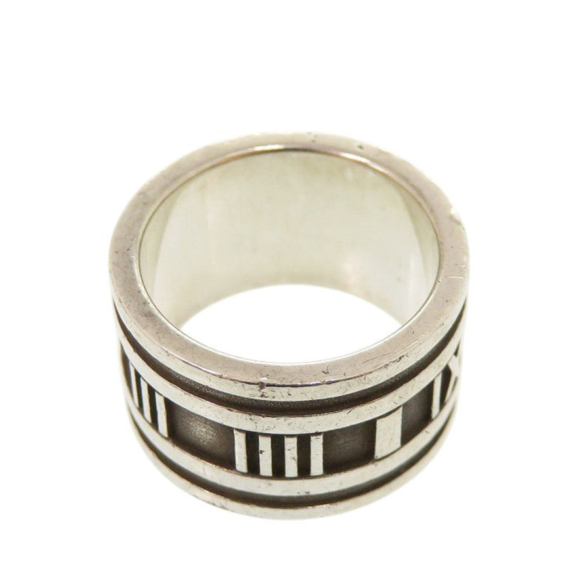 Tiffany Silver Silver 925 Band Ring (Pre-Owned)
