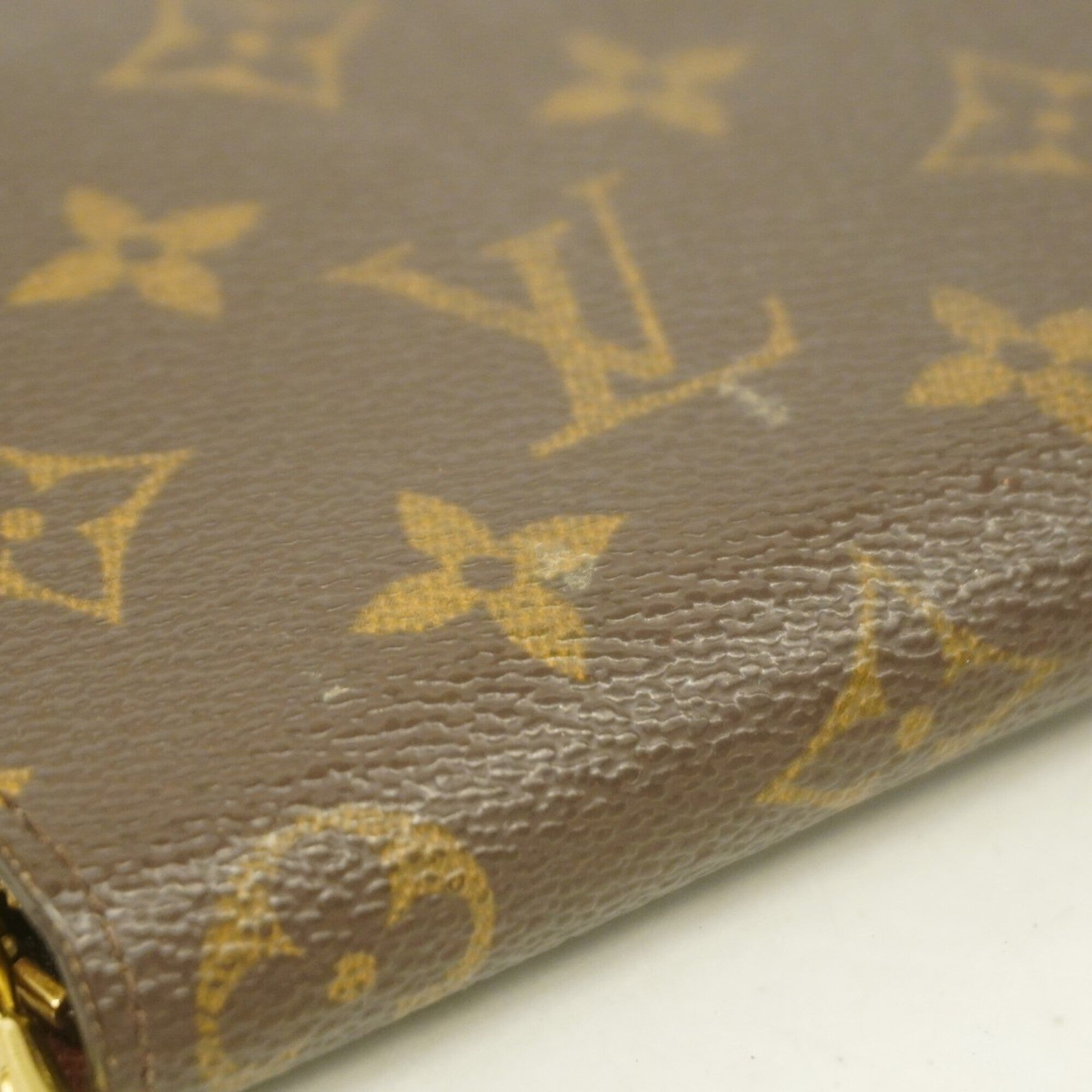 Louis Vuitton Brown Long Wallet (Bi-Fold) (Pre-Owned)
