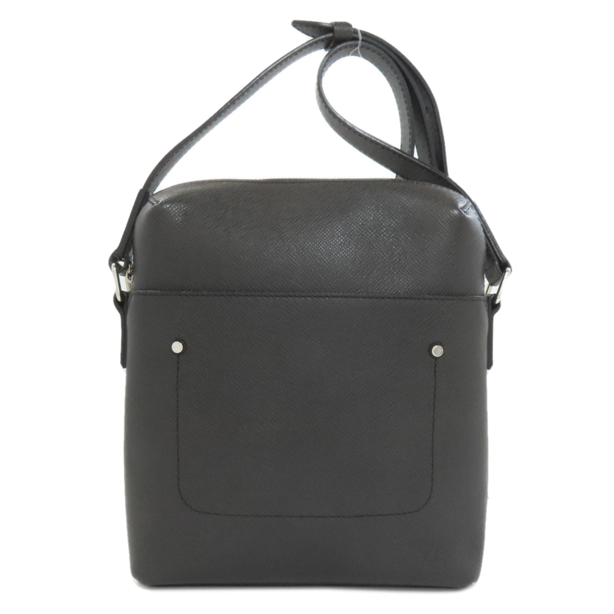 Louis Vuitton Gray Taiga Leather Shoulder Bag (Pre-Owned)