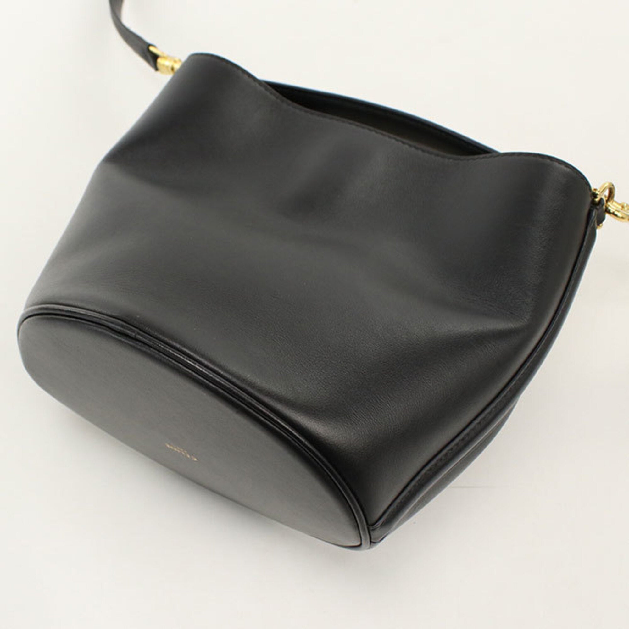 Celine Black Leather Handbag (Pre-Owned)