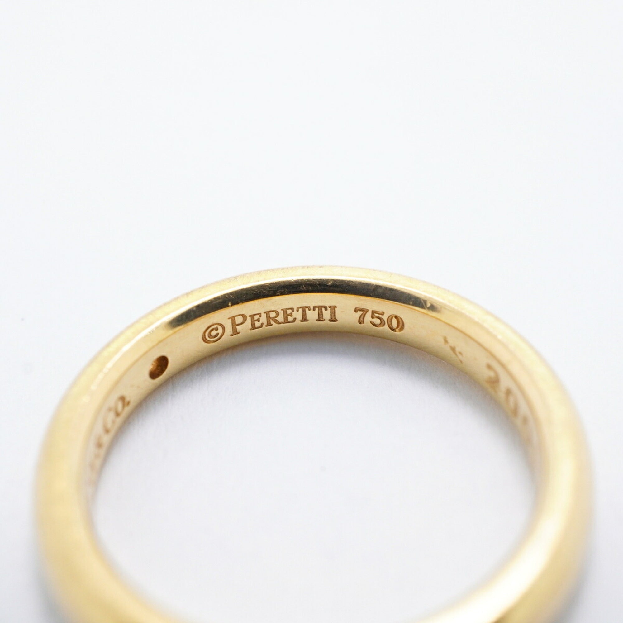 Tiffany Yellow Gold (18K) Band Ring (Pre-Owned)